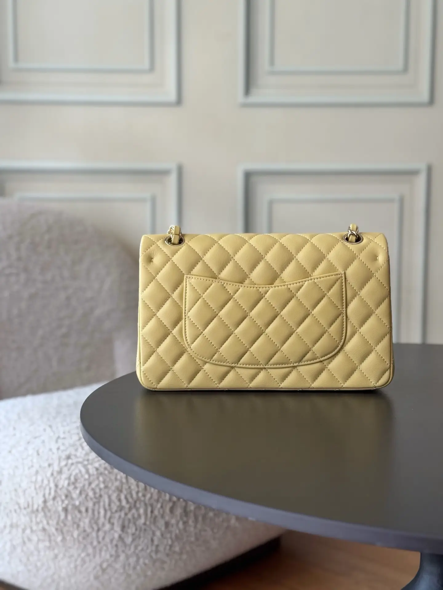 Chanel Classic Flap Bag Yellow
