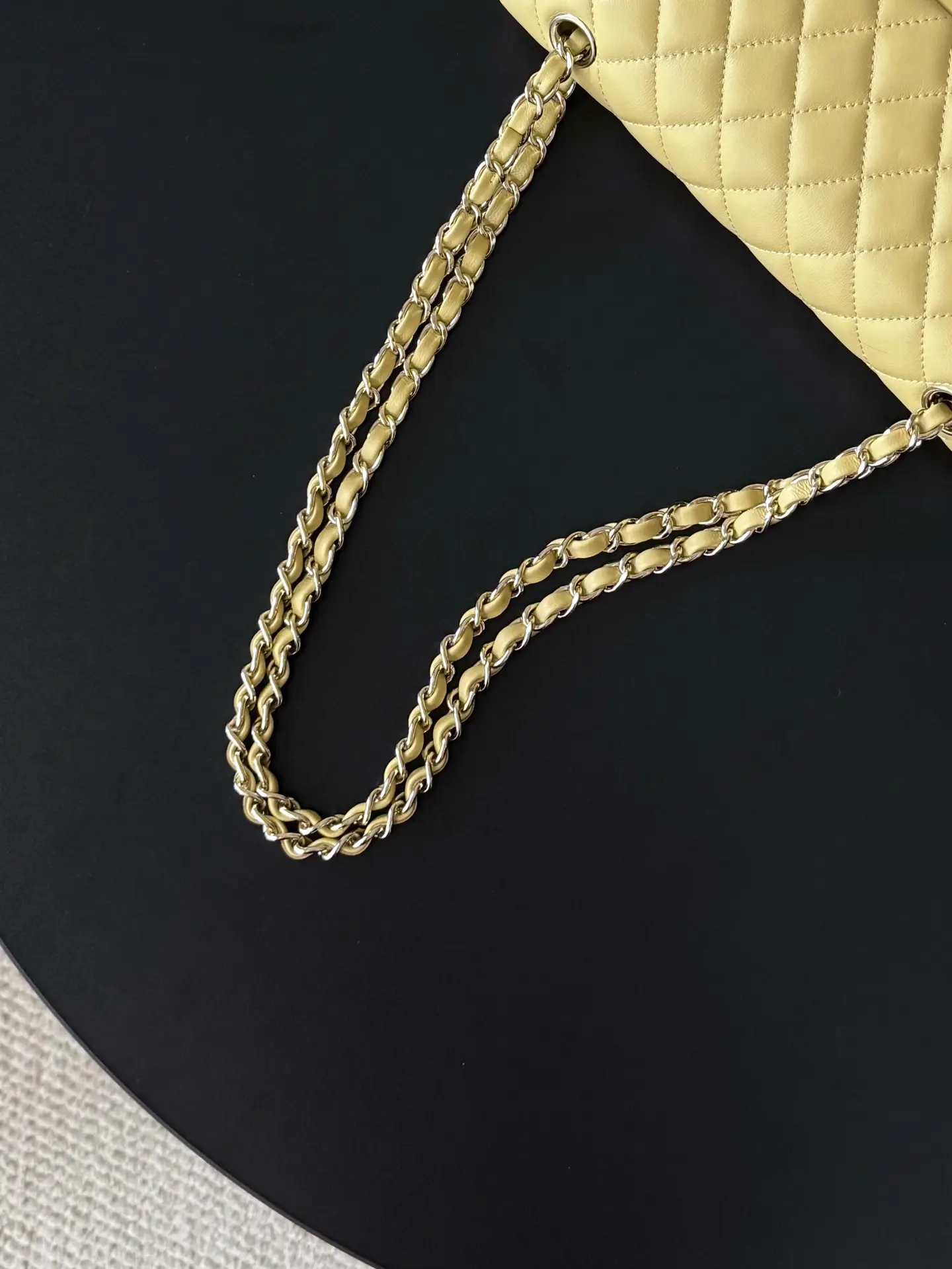 Chanel Classic Flap Bag Yellow