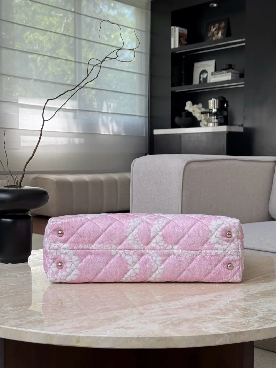 Chanel Coco Beach Tote bag light pink