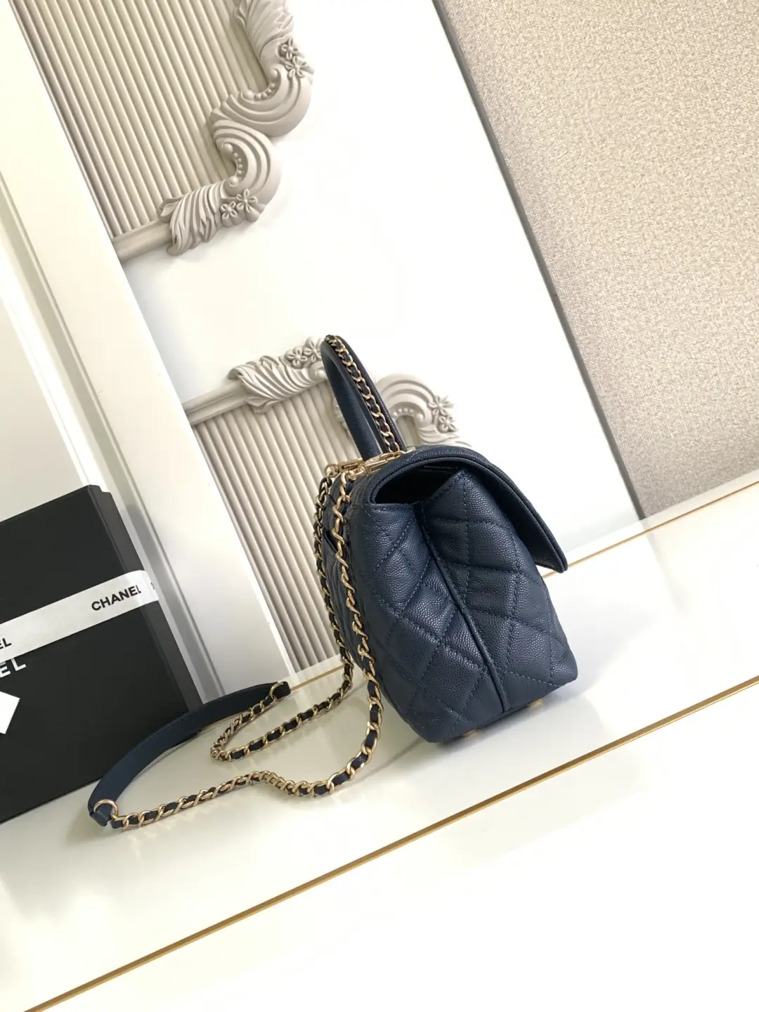 Chanel Coco Handle Bag AS92990 Black