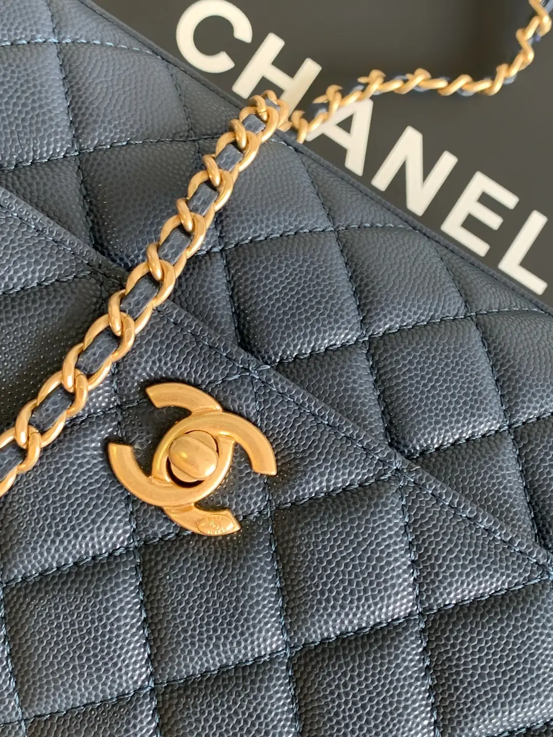 Chanel Coco Handle Bag AS92990 Black