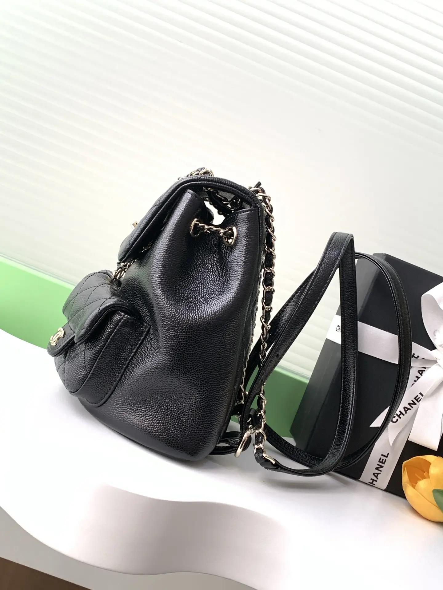 Chanel Duma Backpack Black