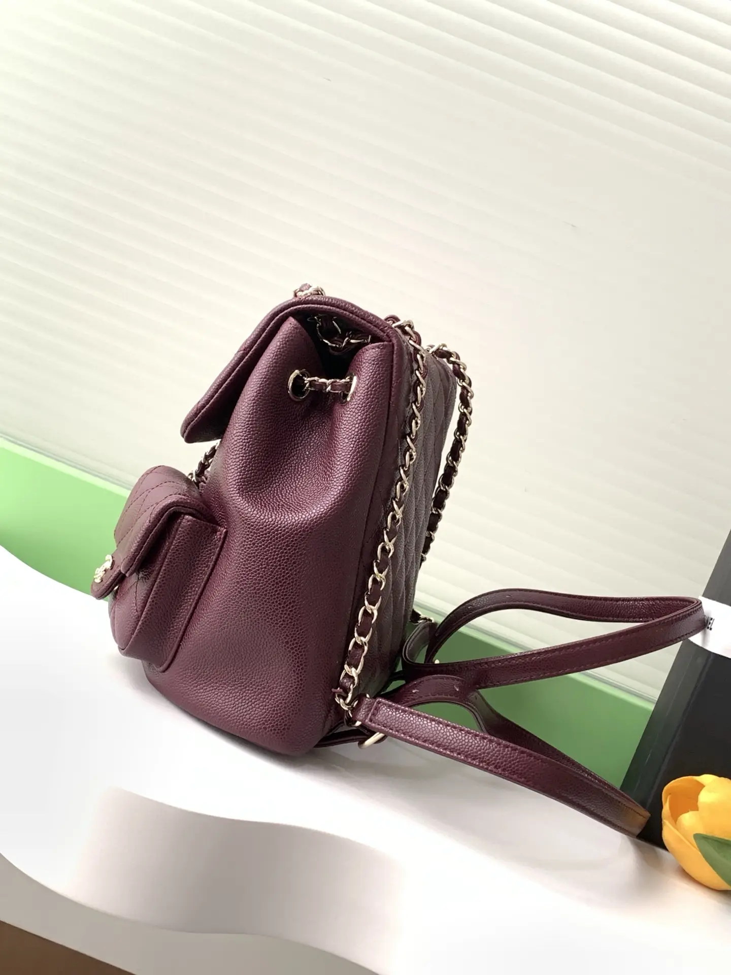 Chanel Duma Backpack Burgundy