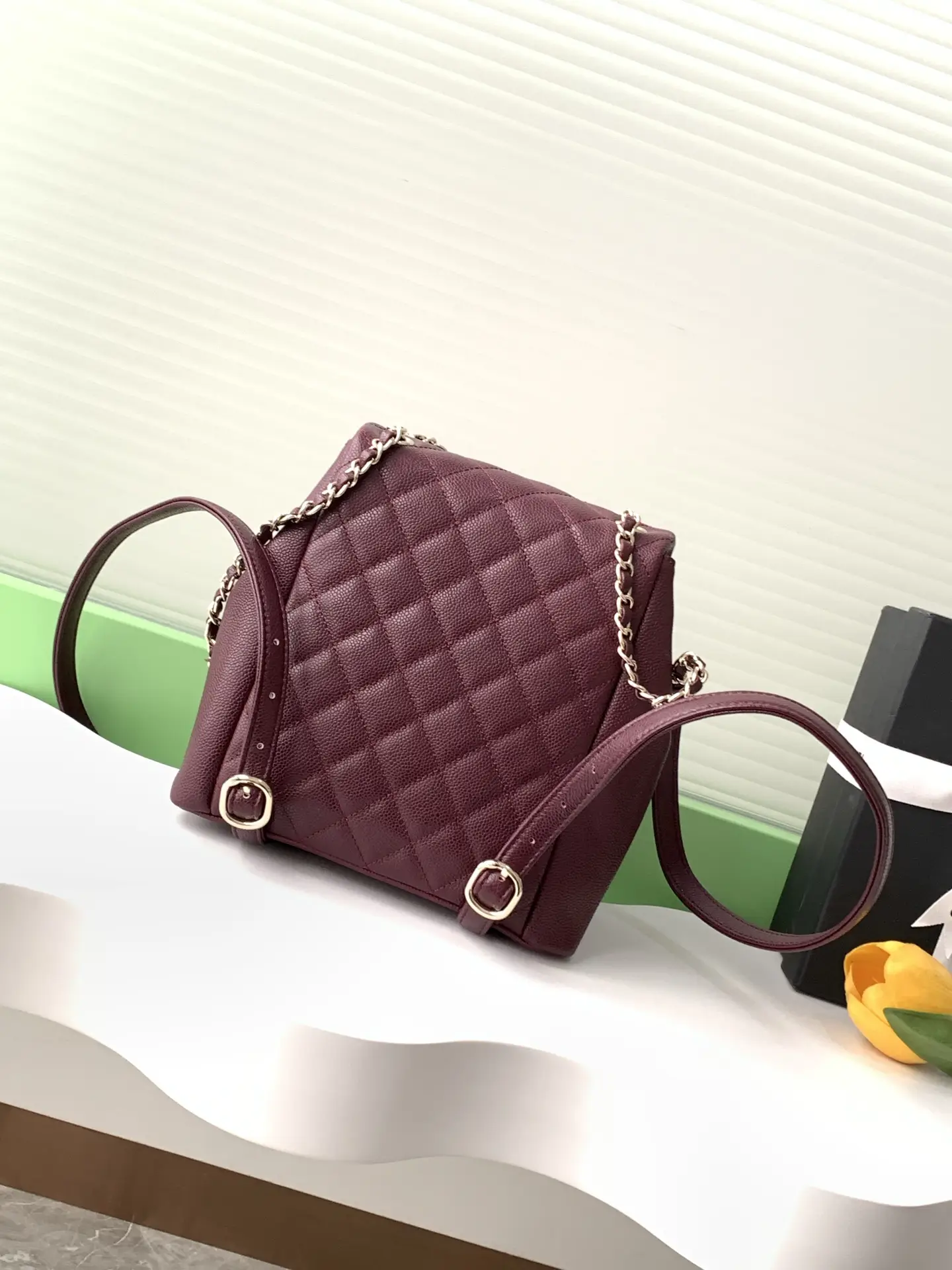 Chanel Duma Backpack Burgundy