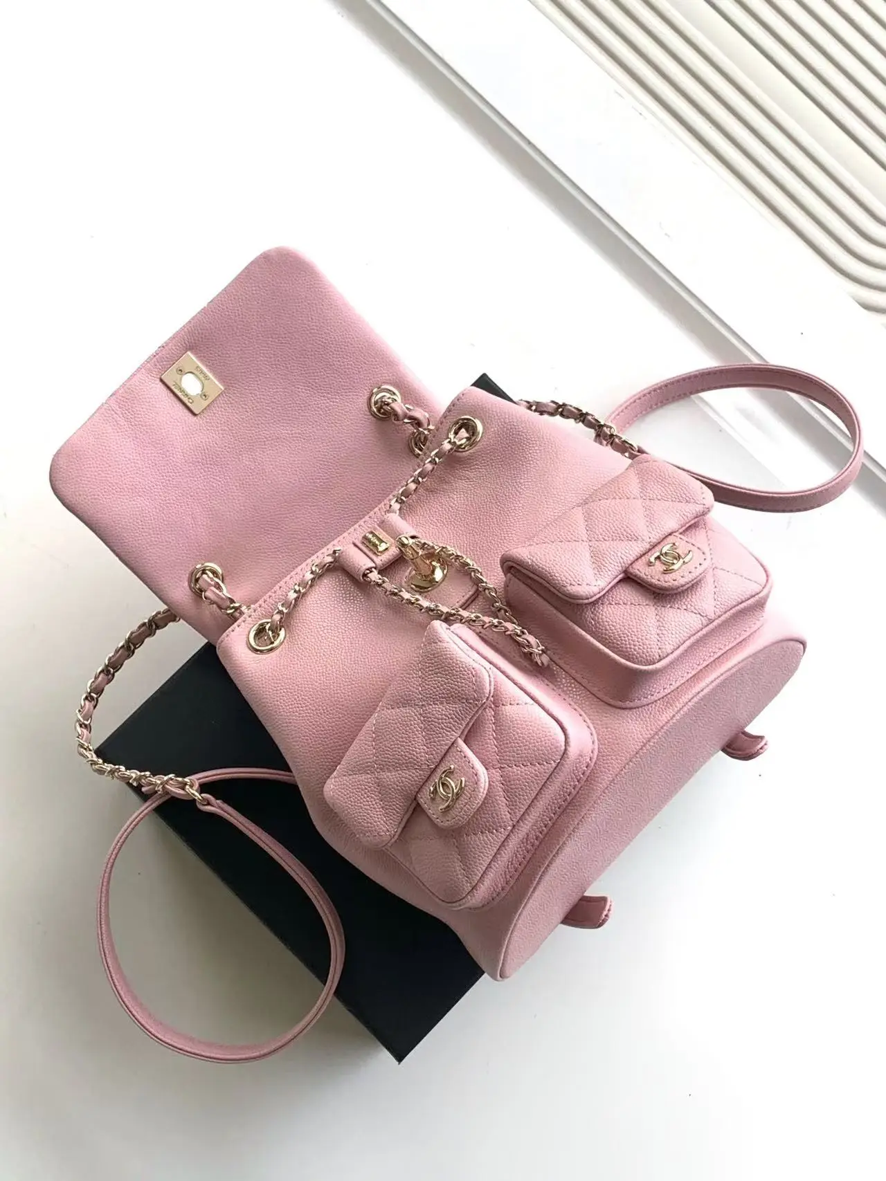 Chanel Duma Backpack Light Pink