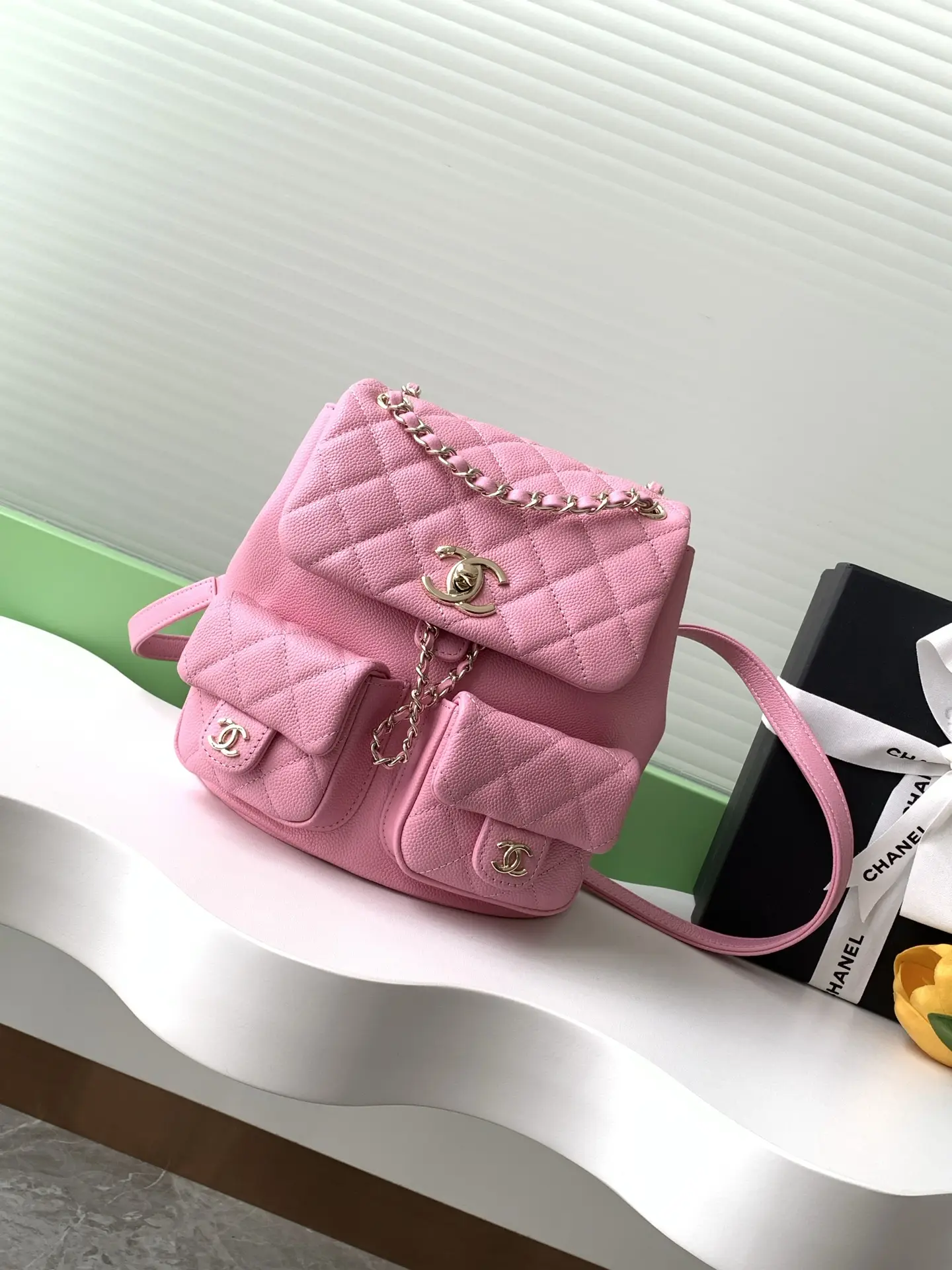 Chanel Duma Backpack Pink