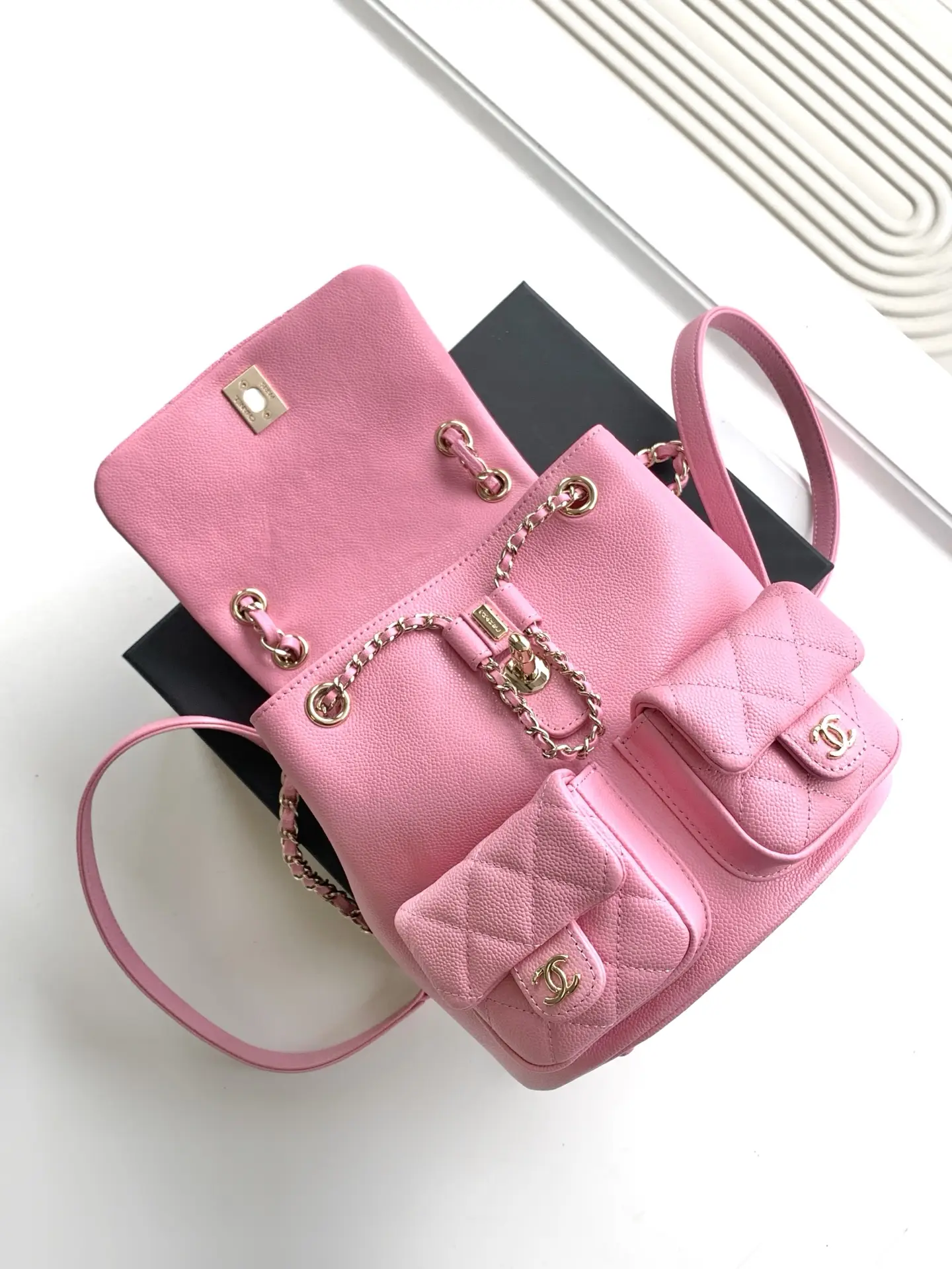 Chanel Duma Backpack Pink