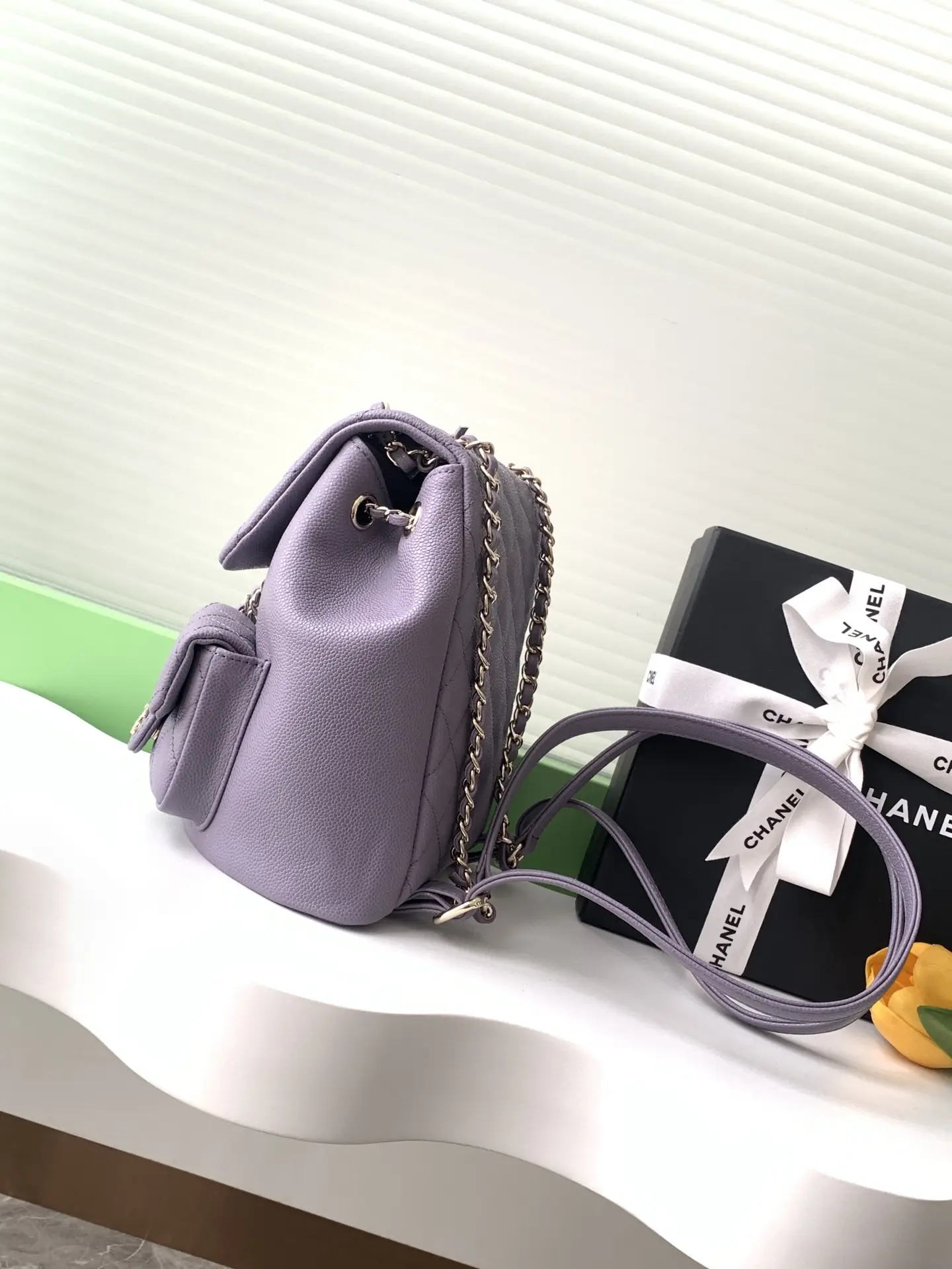 Chanel Duma Backpack Taro Purple