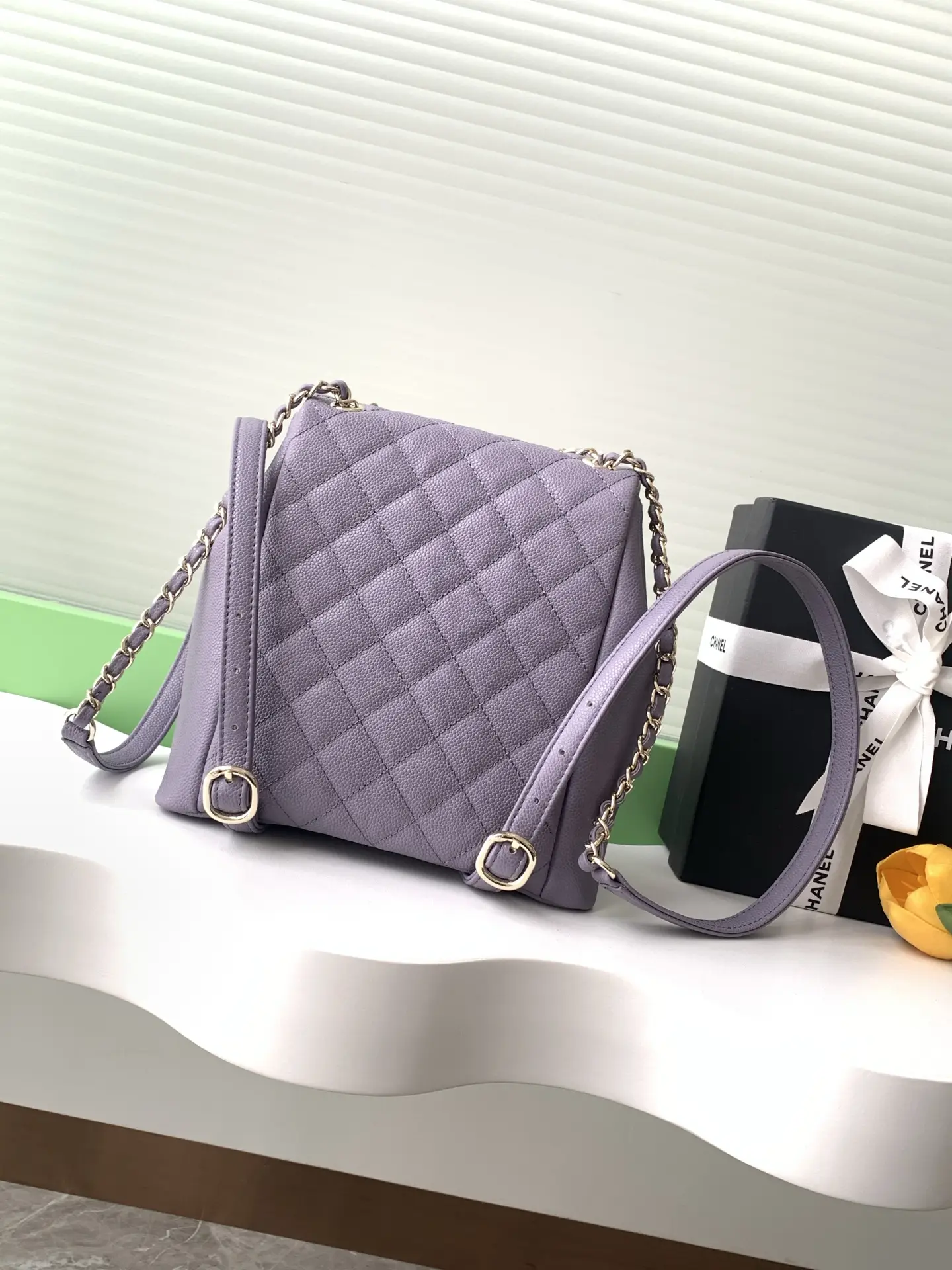 Chanel Duma Backpack Taro Purple