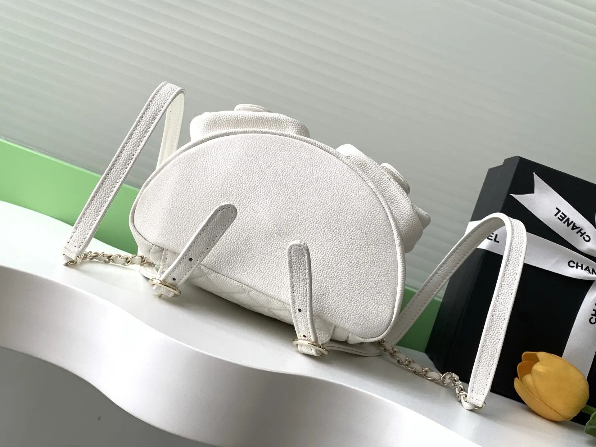 Chanel Duma Backpack White