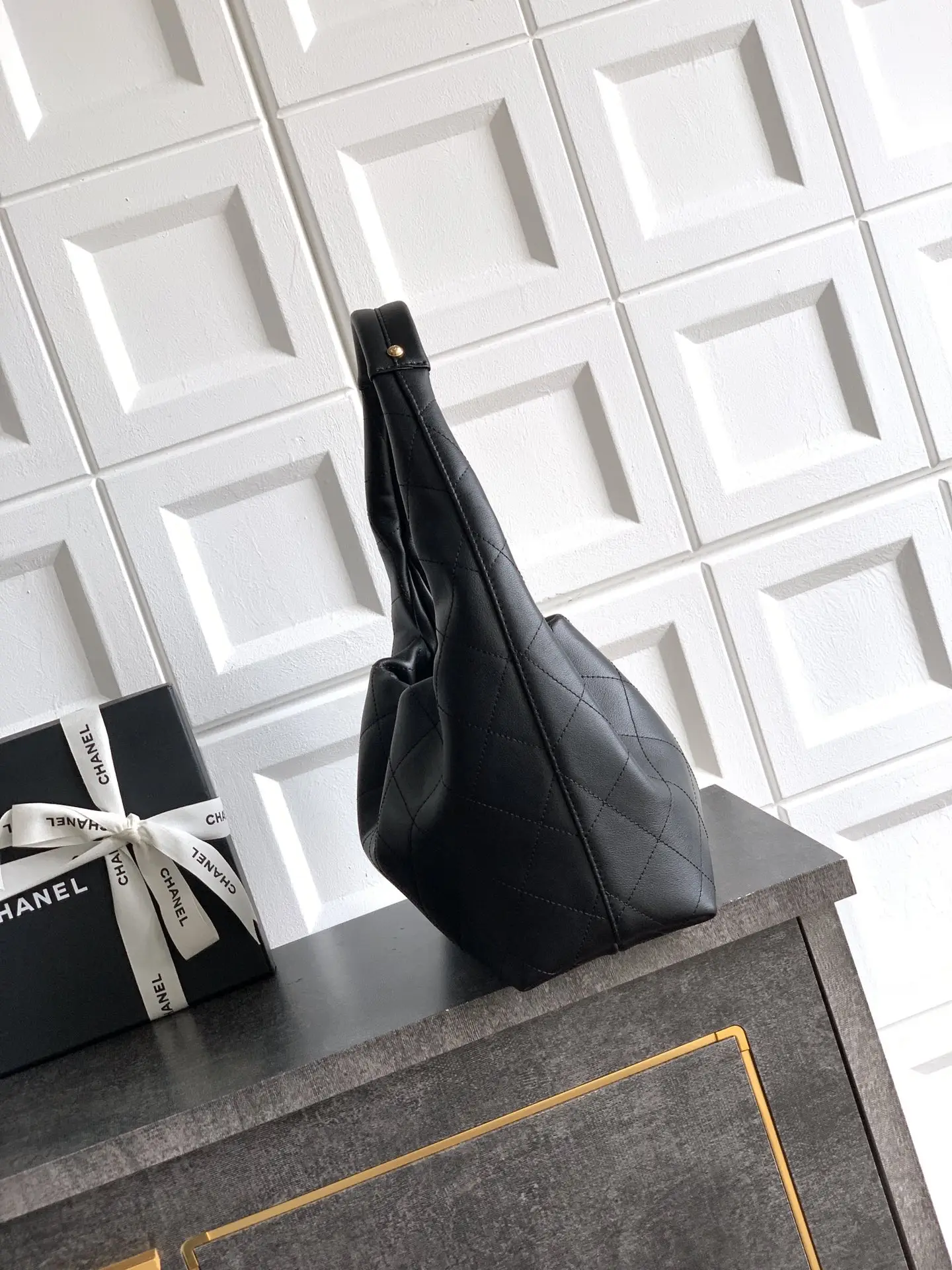 Chanel Hobo Bag Black