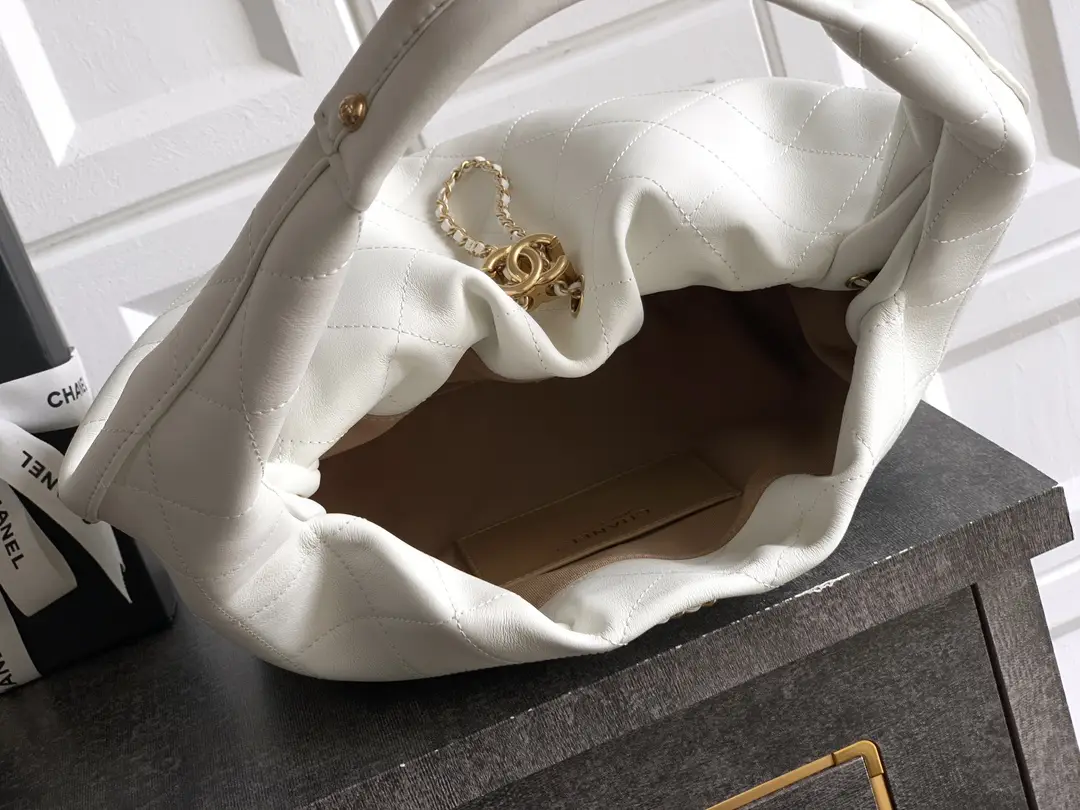 Chanel Hobo Bag White