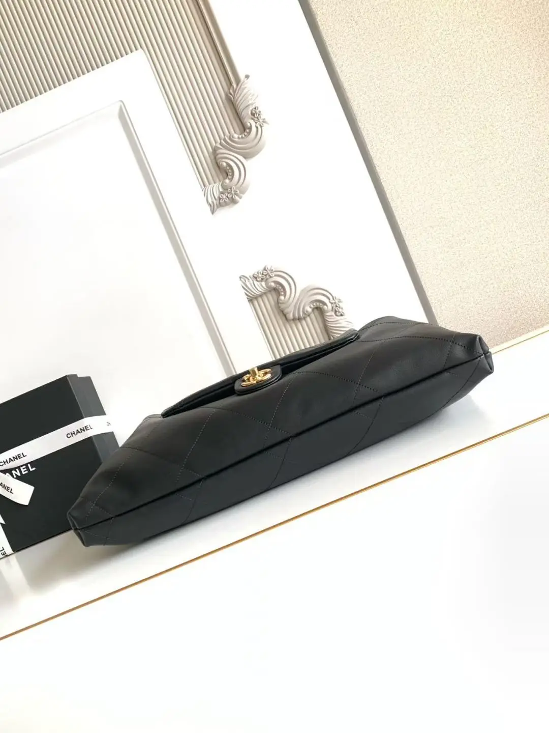 Chanel Hobo Handbag AS5834 Black