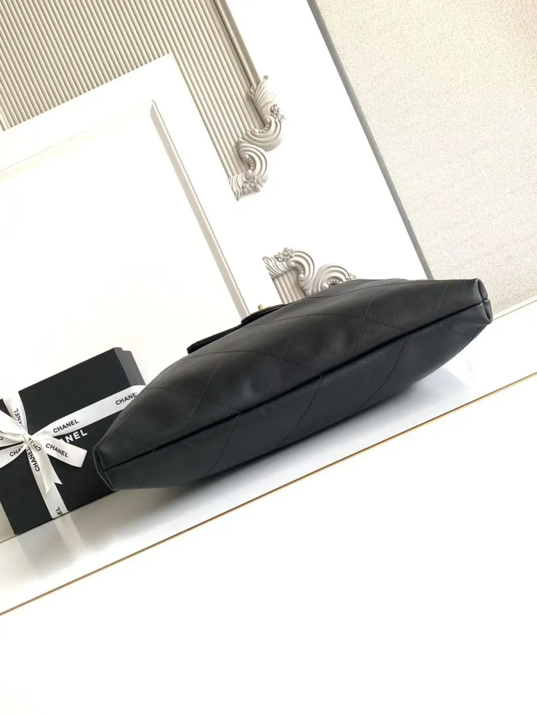 Chanel Hobo Handbag AS5839 Black