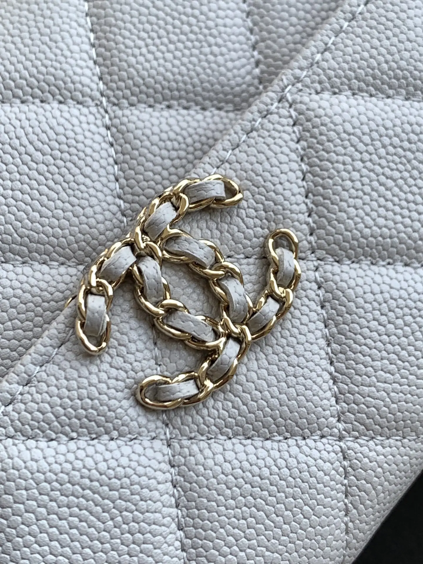 Chanel Kelly Top Handle Bag Grey AP3238