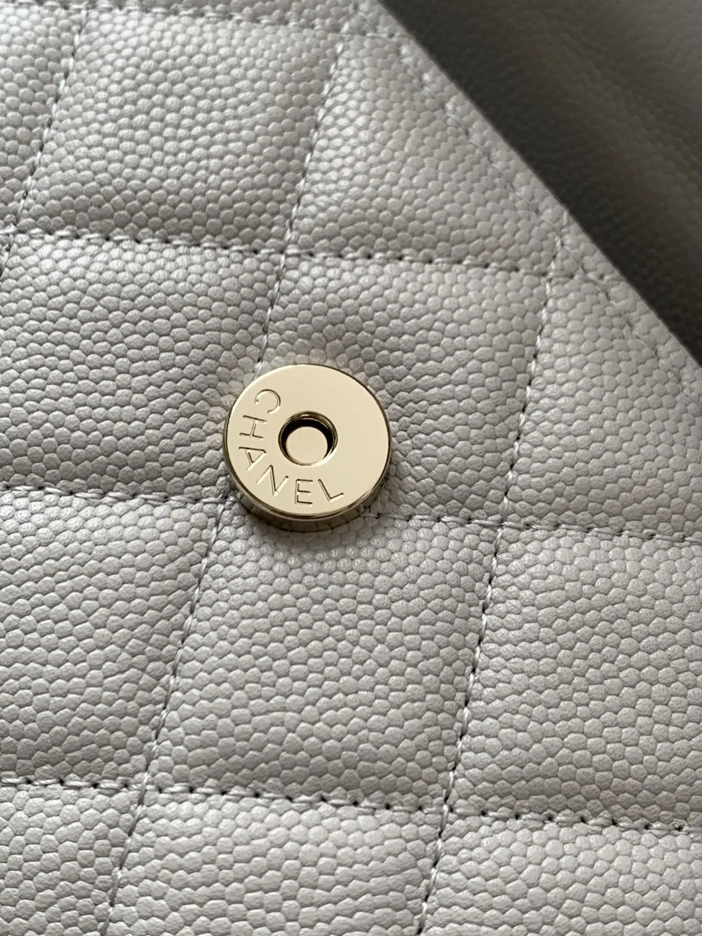 Chanel Kelly Top Handle Bag Grey AP3238