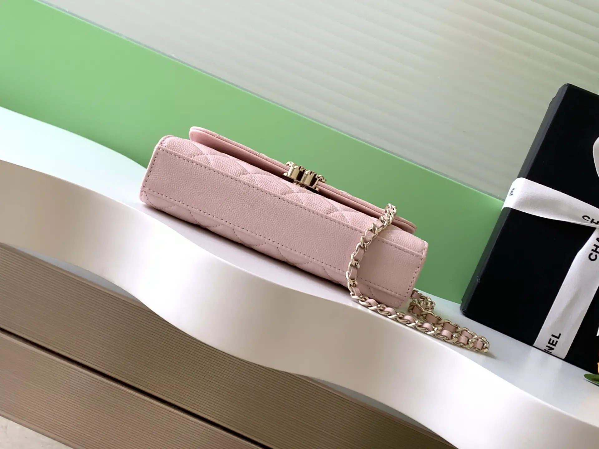 Chanel Kelly Top Handle Bag Pink AP3238