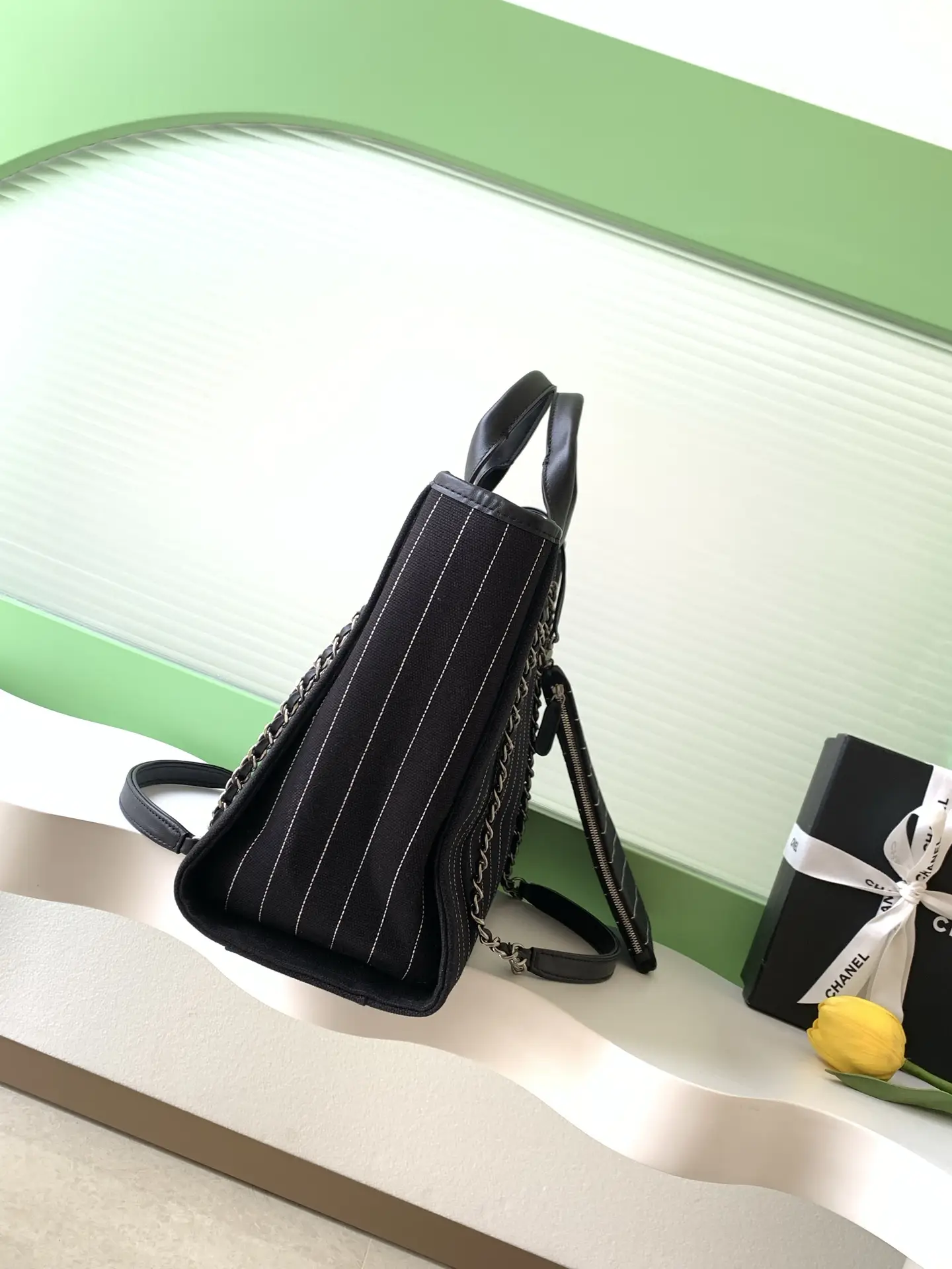 Chanel Shopping Bag Black