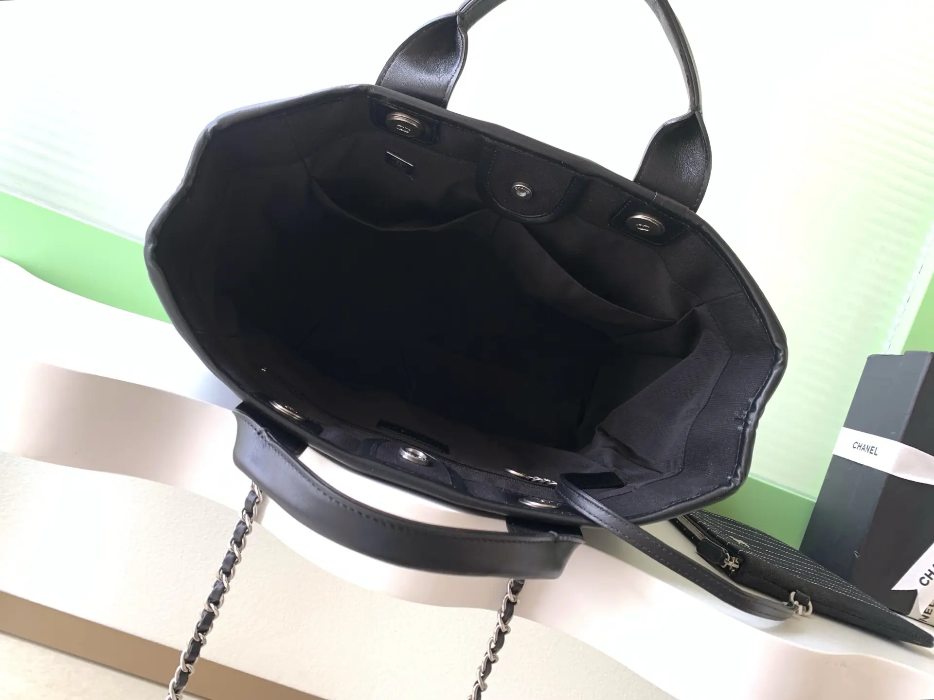 Chanel Shopping Bag Black