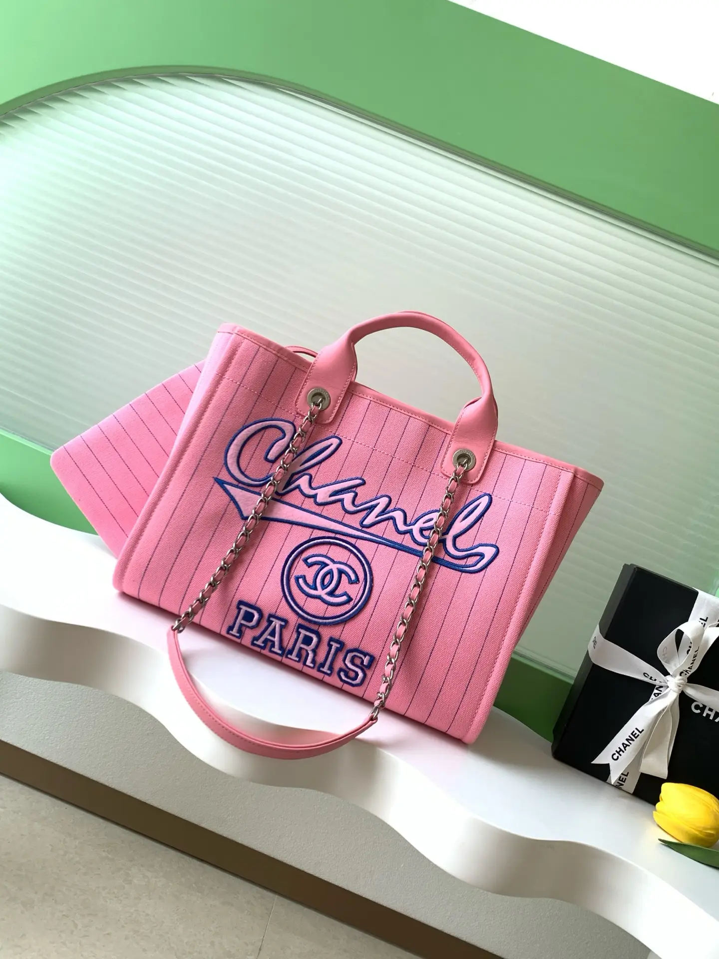 Chanel Shopping Bag Pink