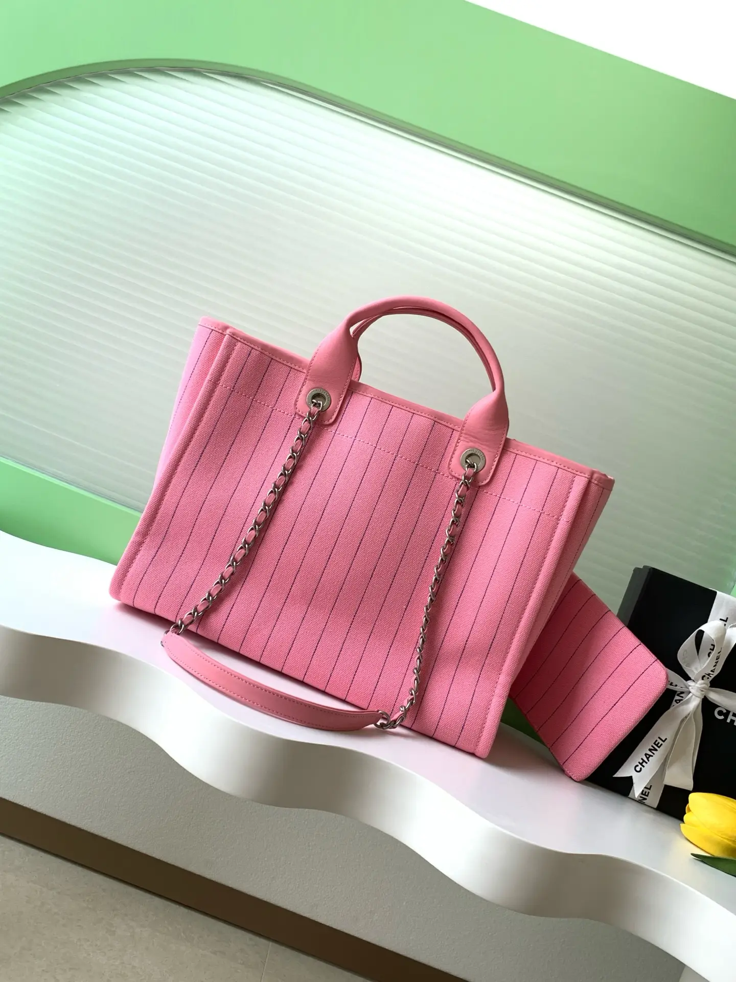 Chanel Shopping Bag Pink