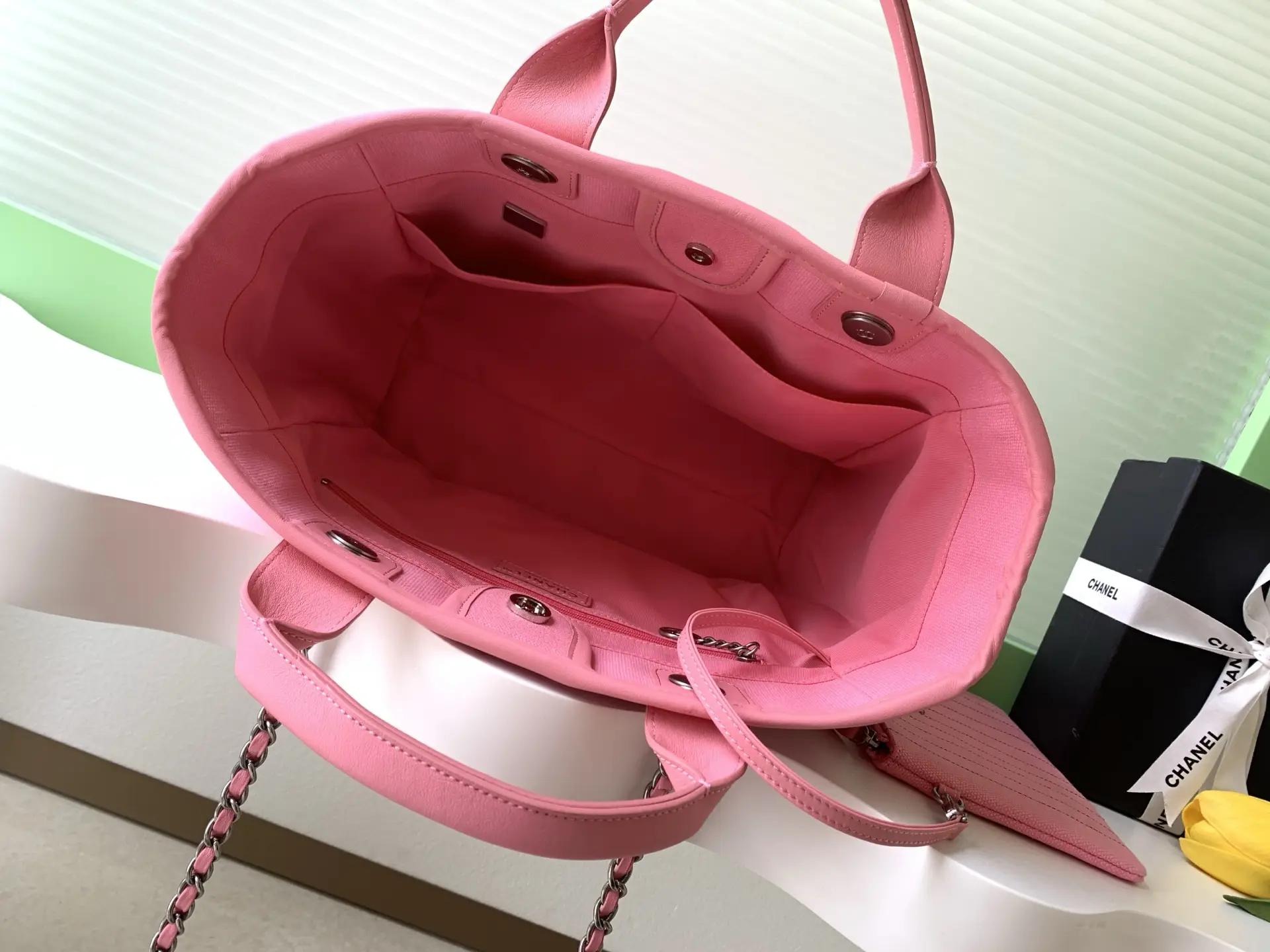 Chanel Shopping Bag Pink