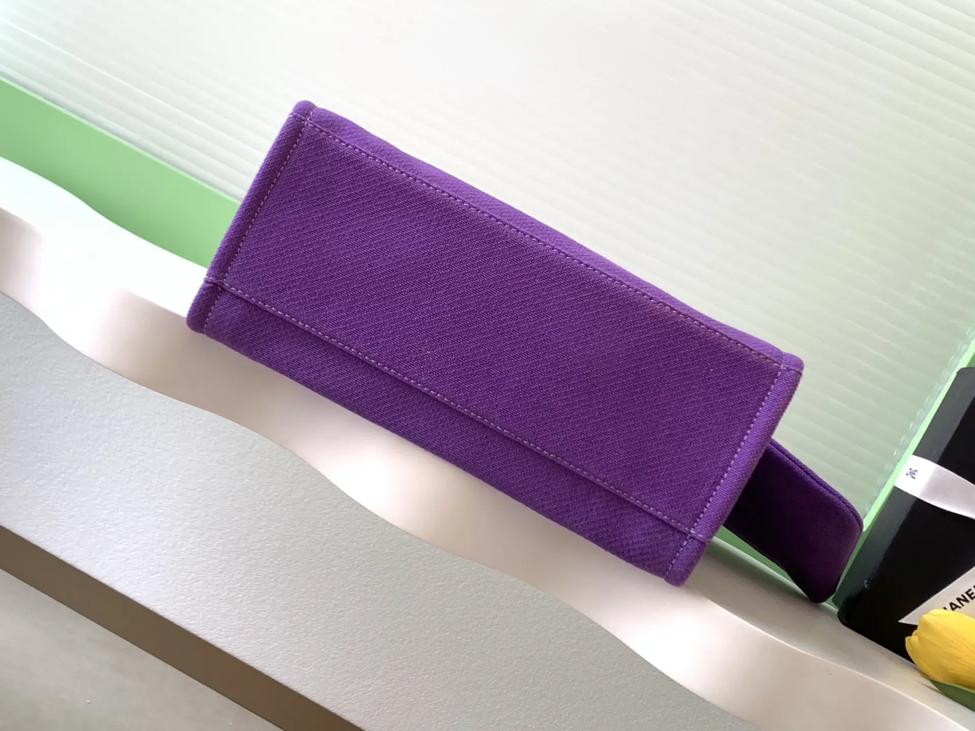 Chanel Shopping Bag Purple