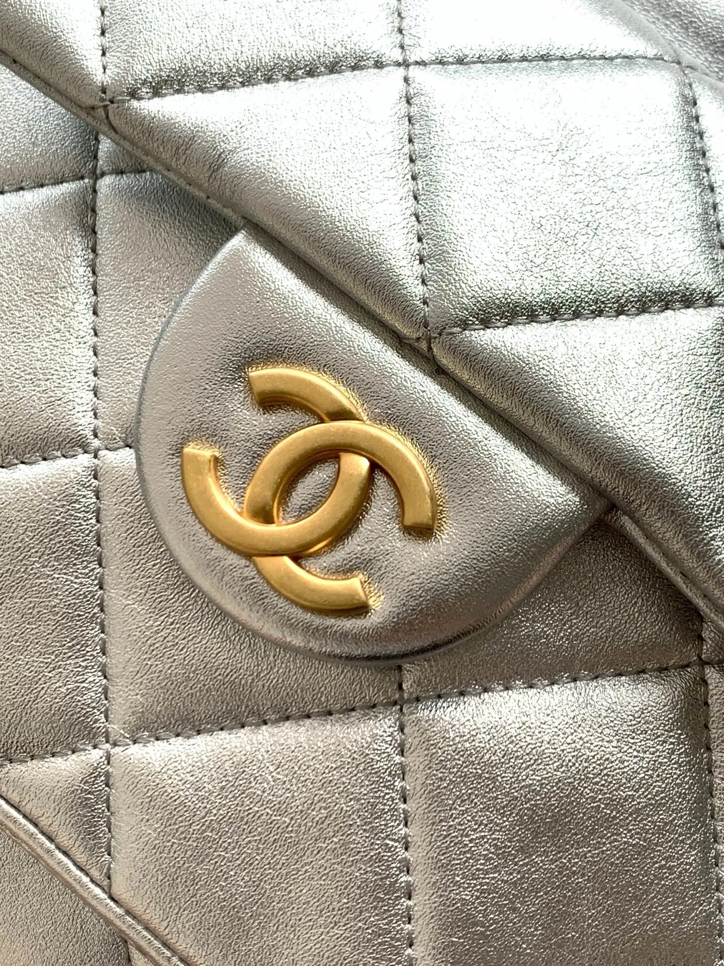 Chanel Small Backpack AS5793 Silver
