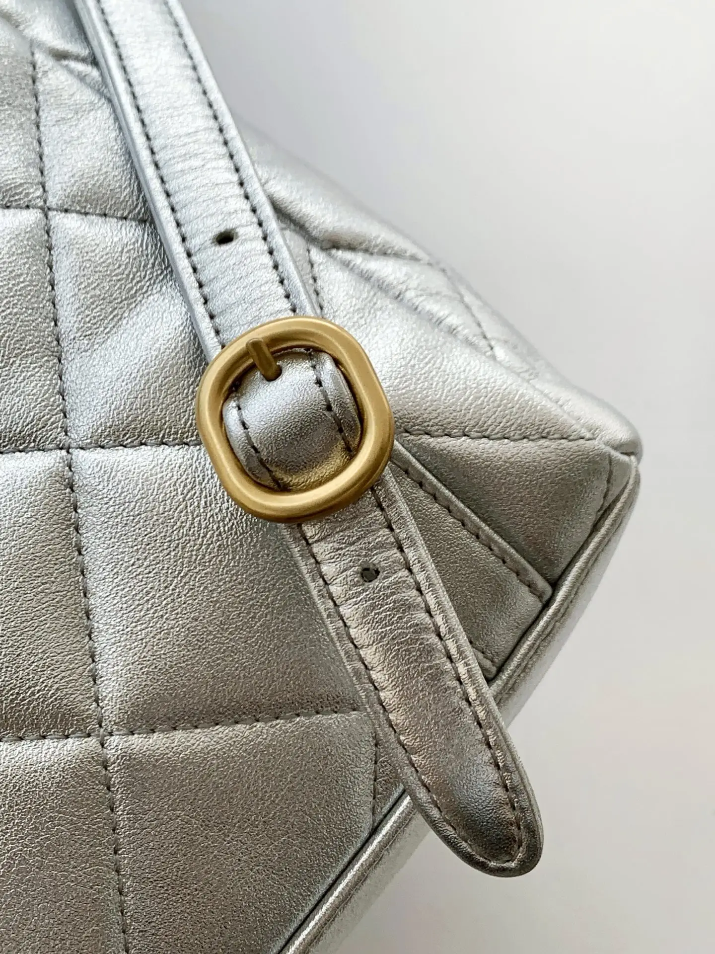 Chanel Small Backpack AS5793 Silver