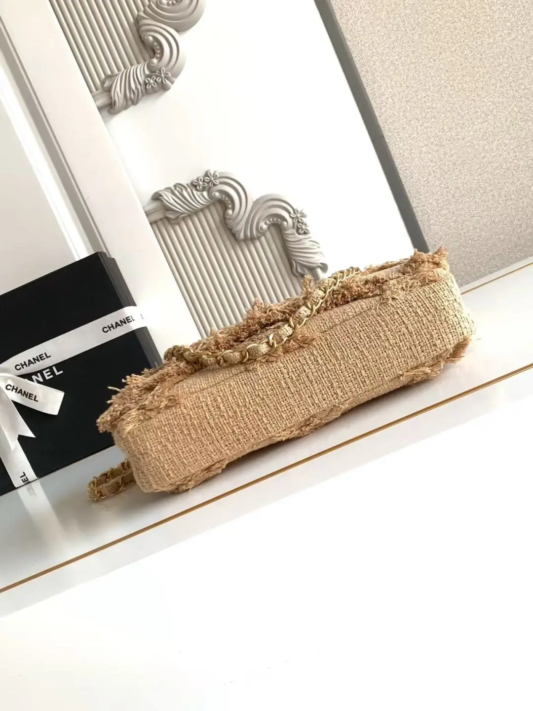 Chanel Small Vintage Straw Bag