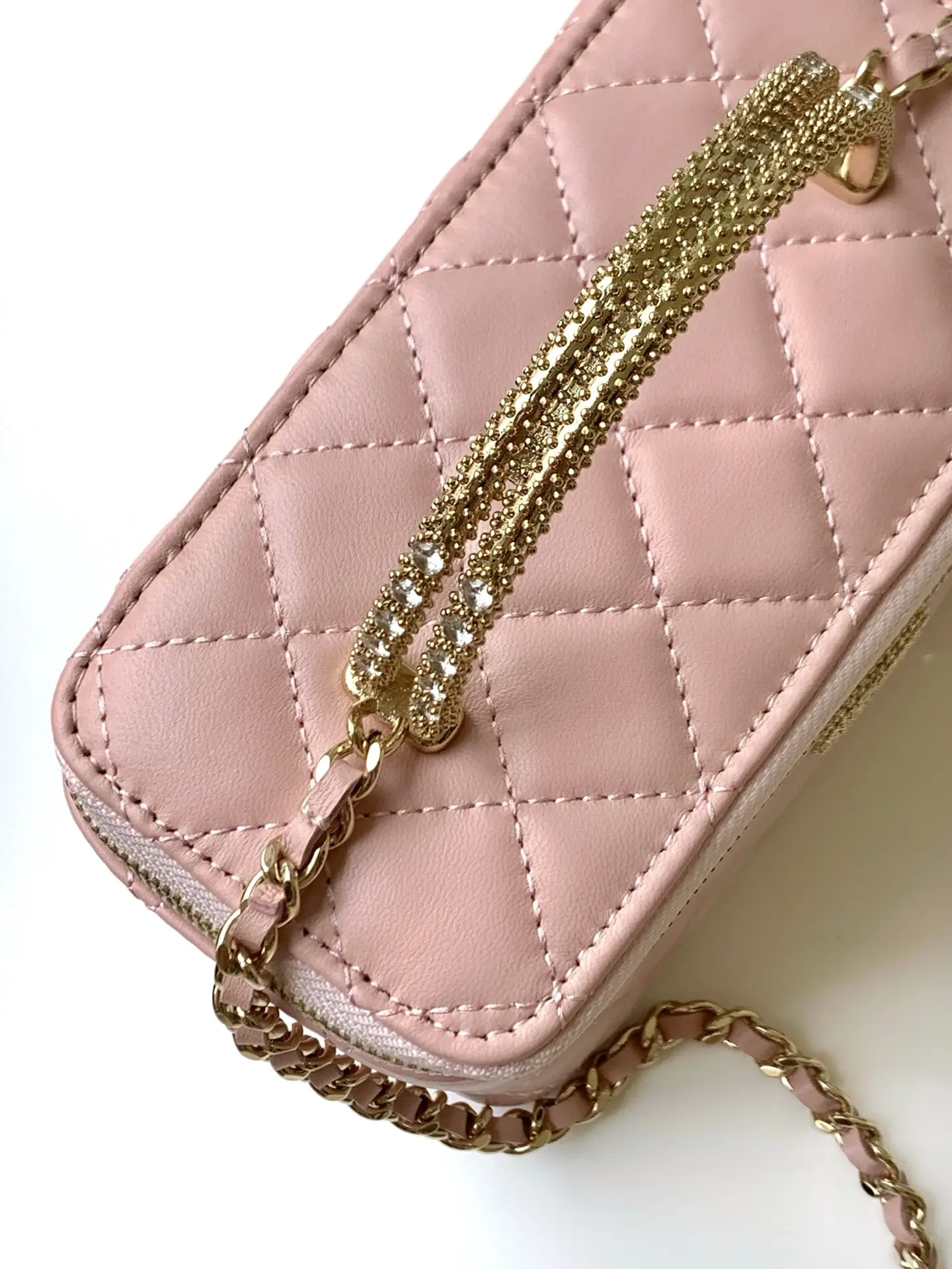 Chanel Vanity Bag with Handle AP4842 Pink