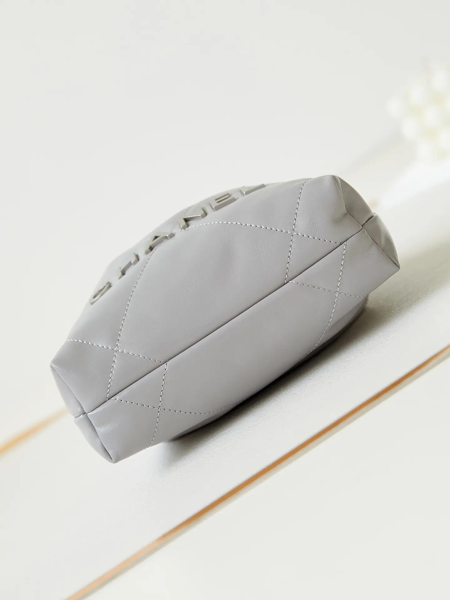 Chanel 22 Mini Handbag AS3980 Gray