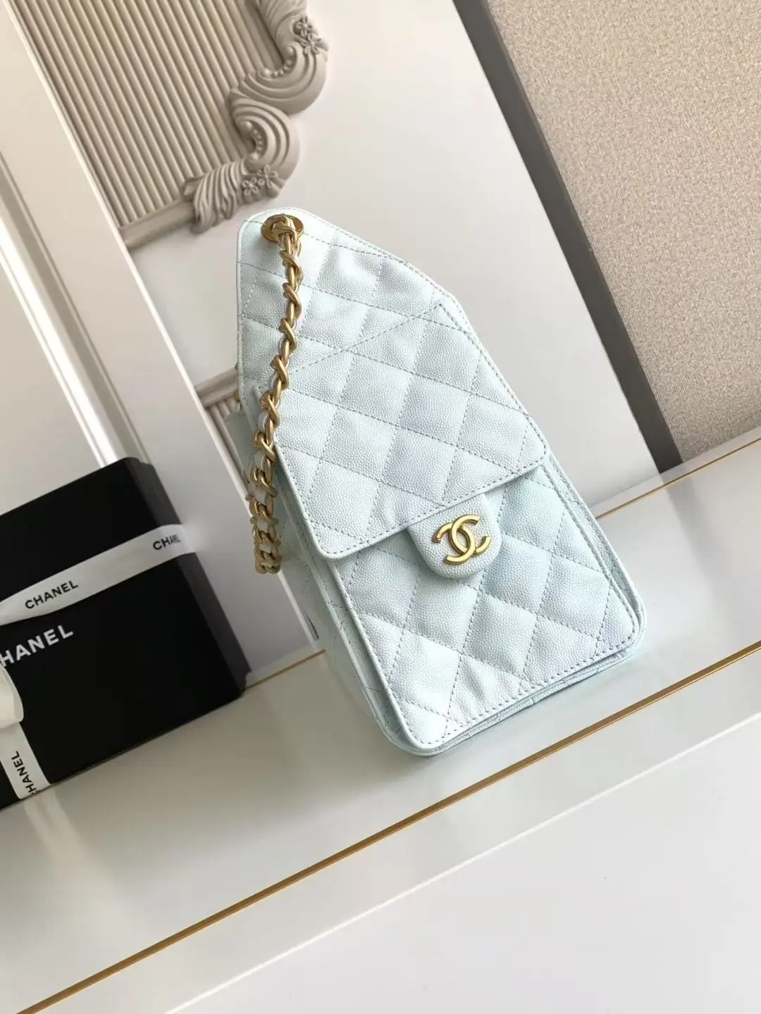 Chanel 25 Small Hobo Bag AS5293 Light Blue