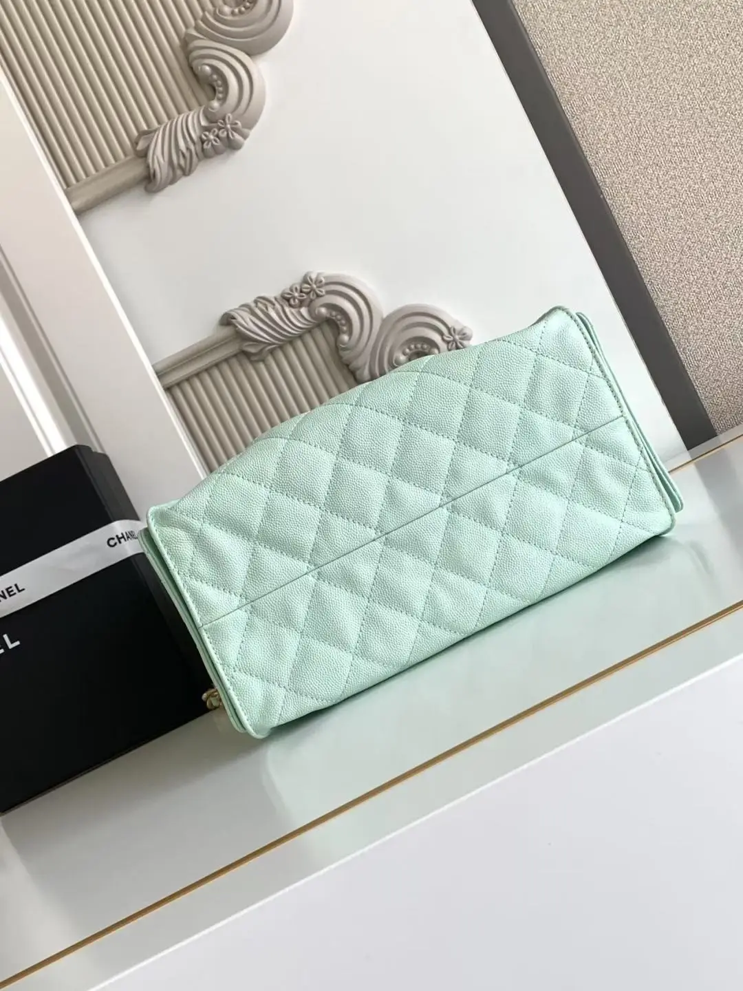 Chanel 25 Small Hobo Bag AS5293 Mint Green