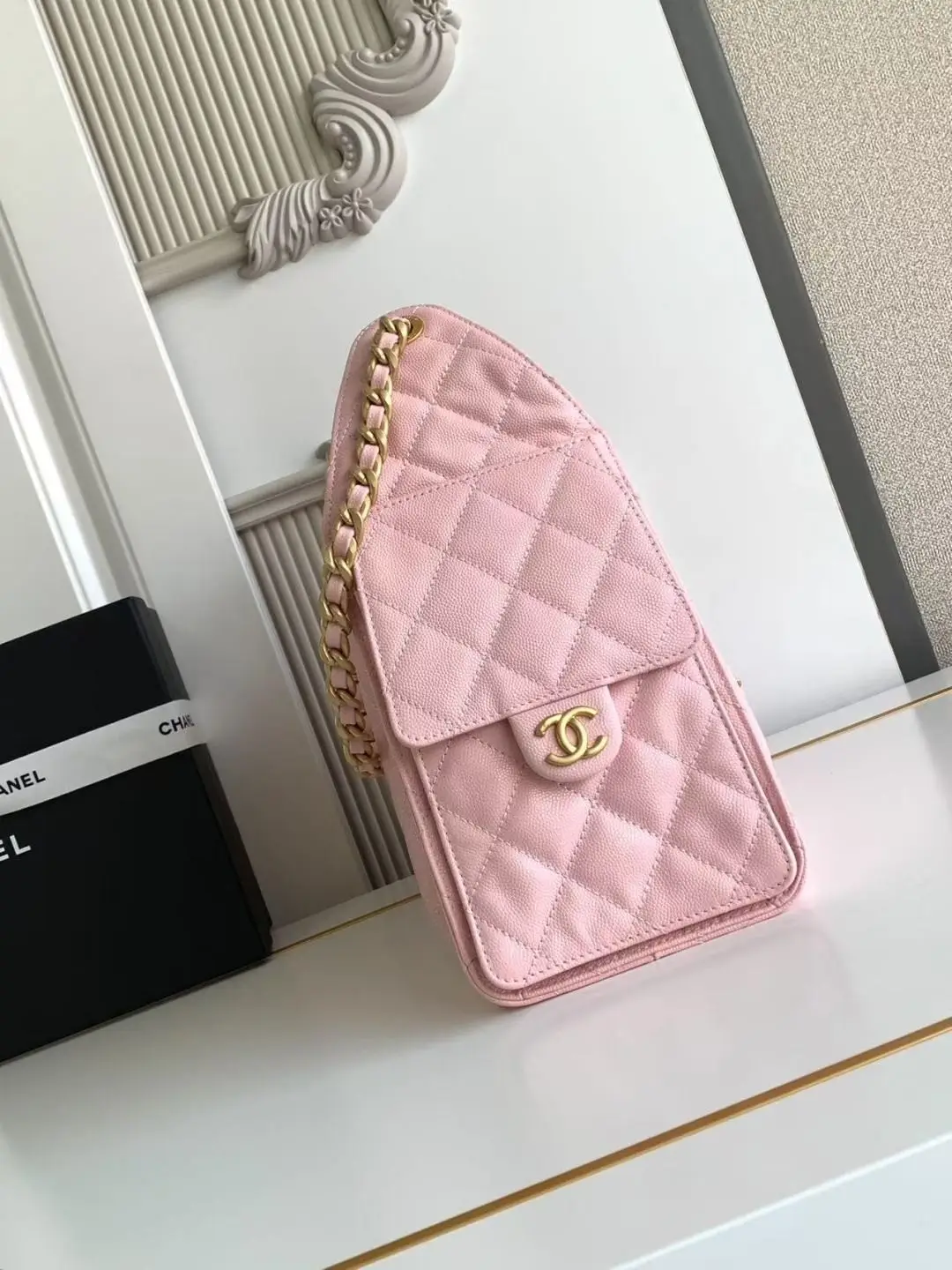 Chanel 25 Small Hobo Bag AS5293 Pink