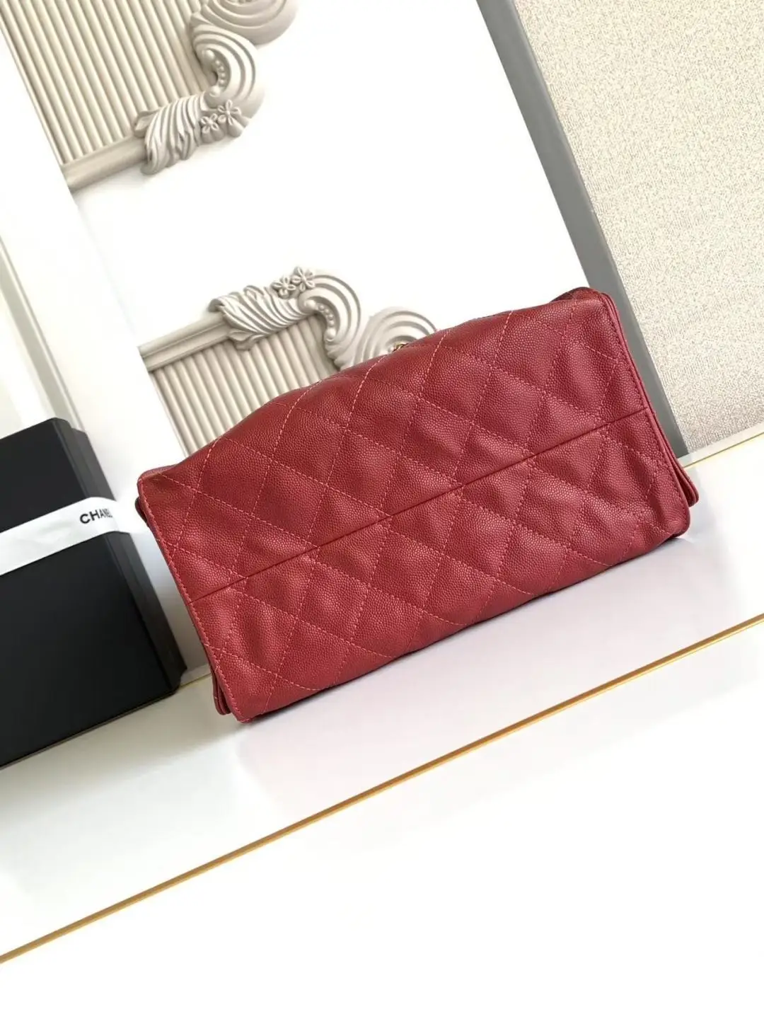 Chanel 25 Small Hobo Bag AS5293 Red