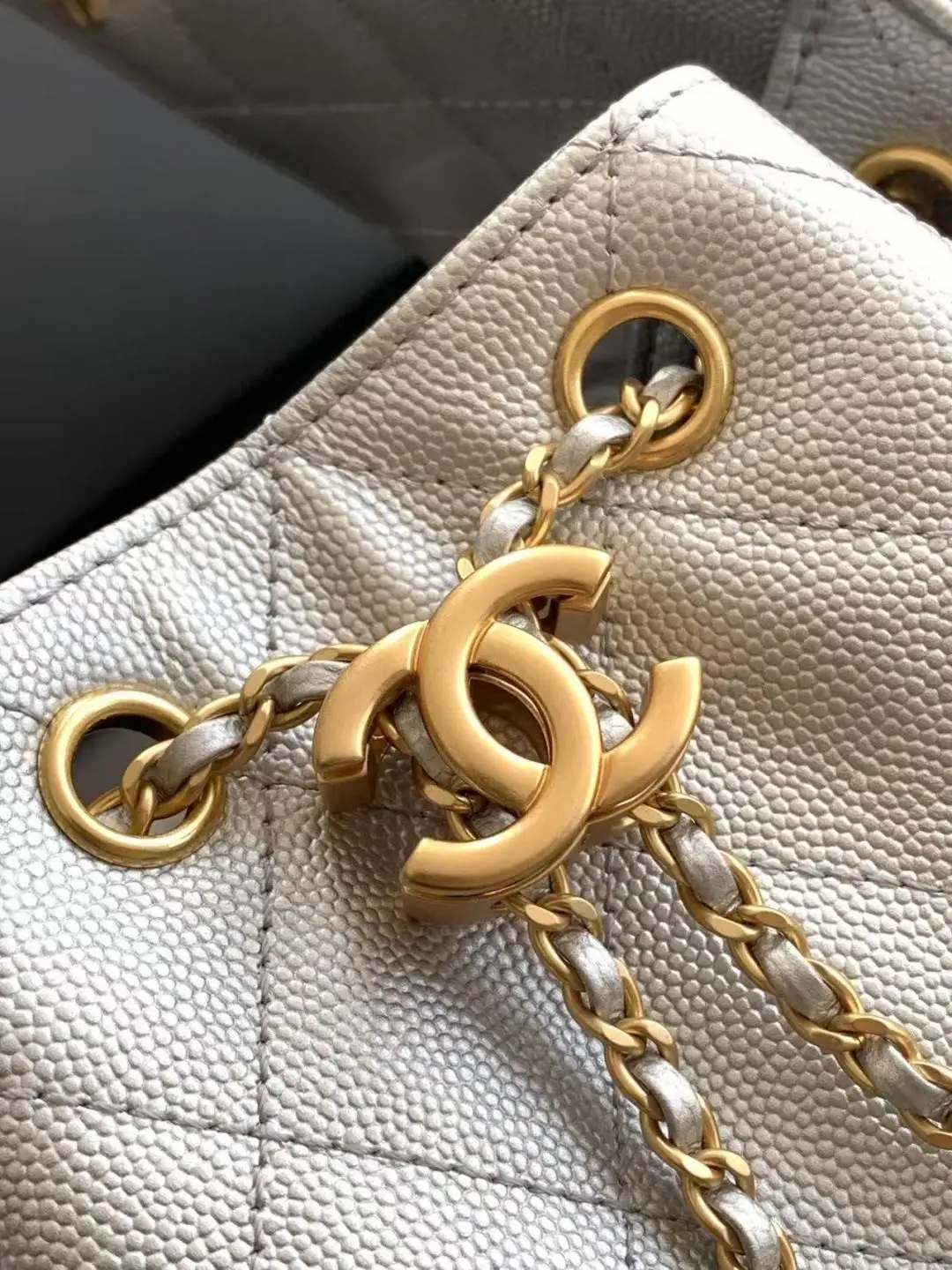 Chanel 25 Small Hobo Bag AS5293 Sliver