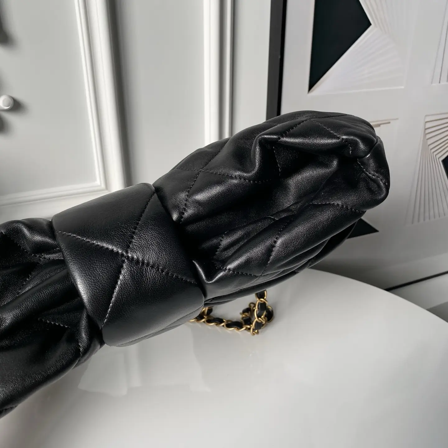 Chanel Bow Bag AS5695 Black