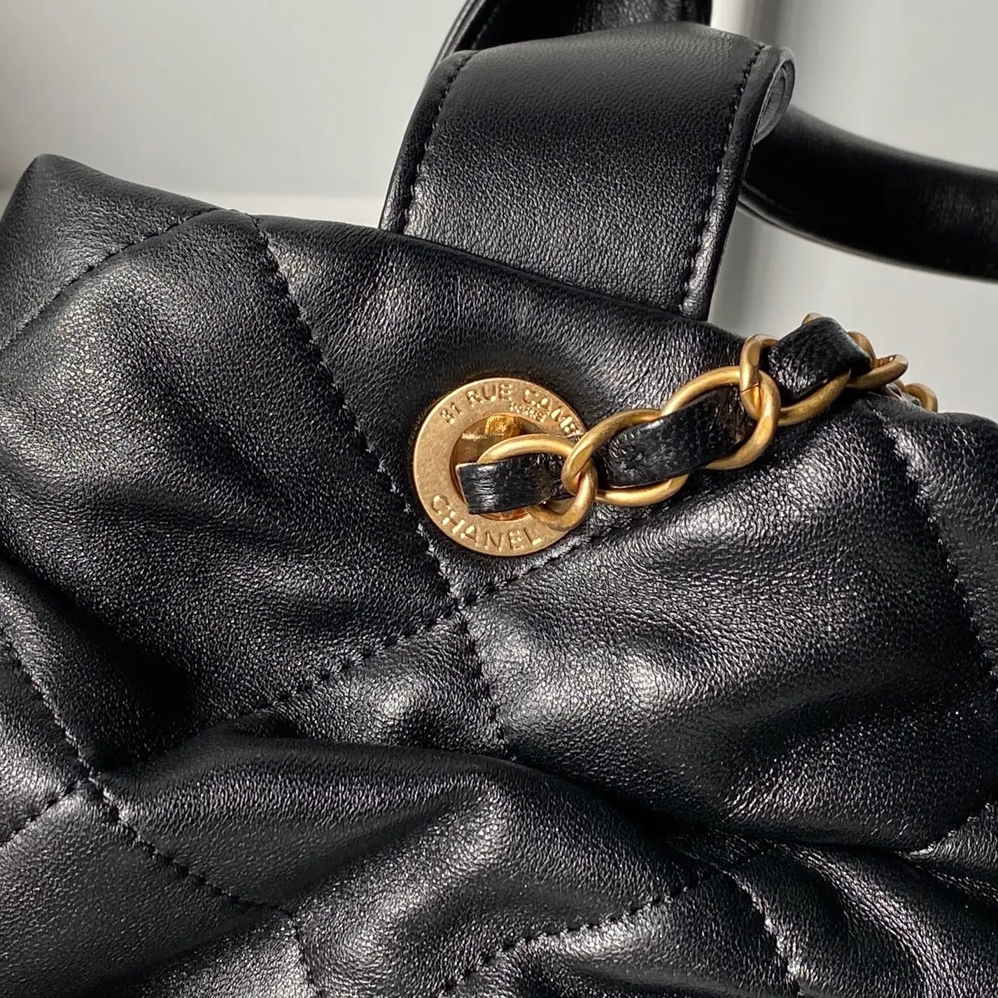 Chanel Bow Bag AS5695 Black