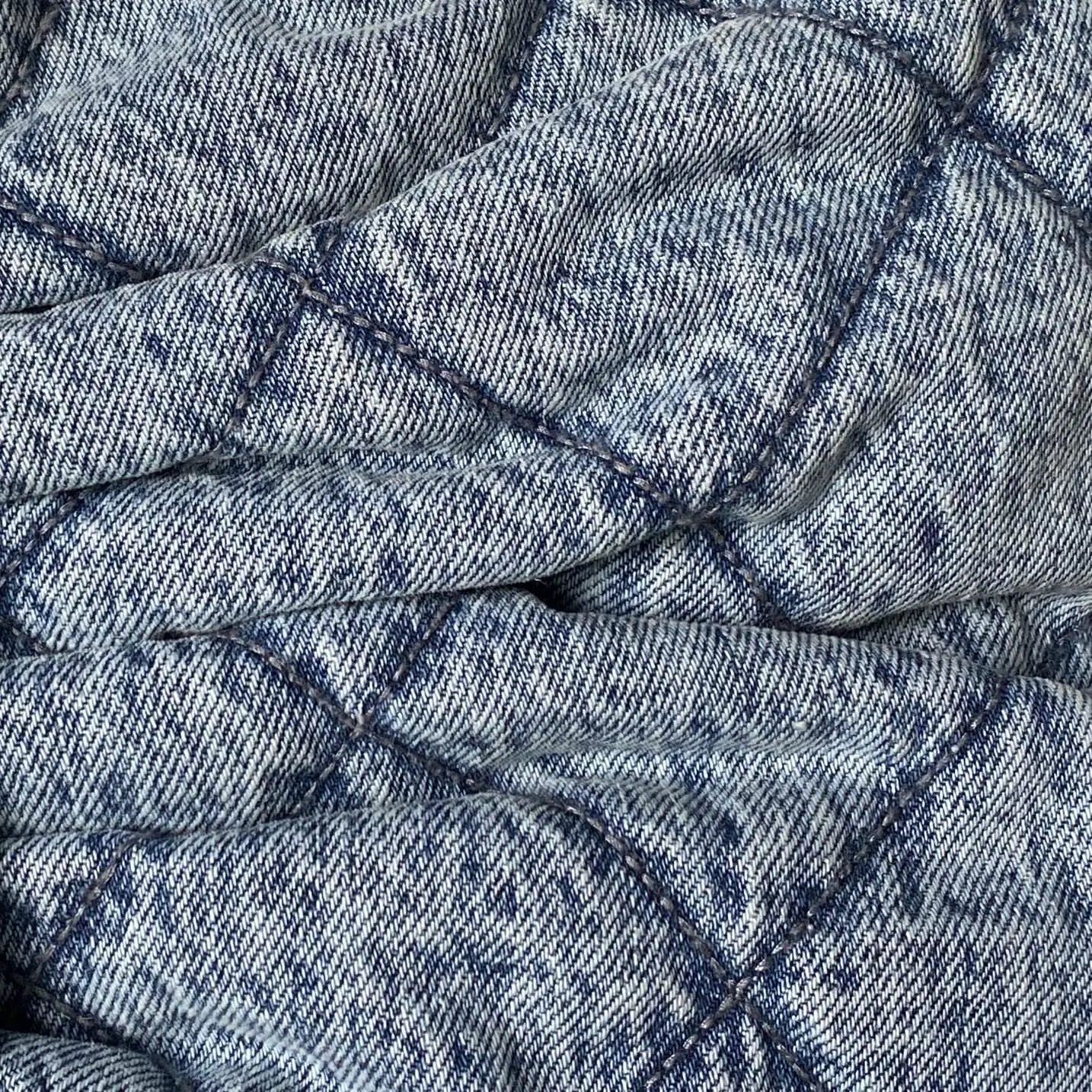 Chanel Bow Bag AS5695 Blue Denim