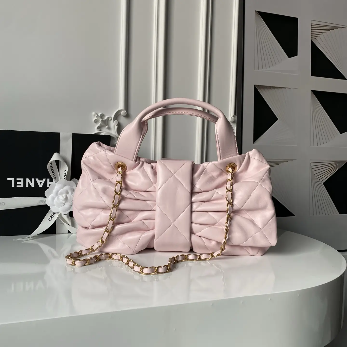 Chanel Bow Bag AS5695 Pink