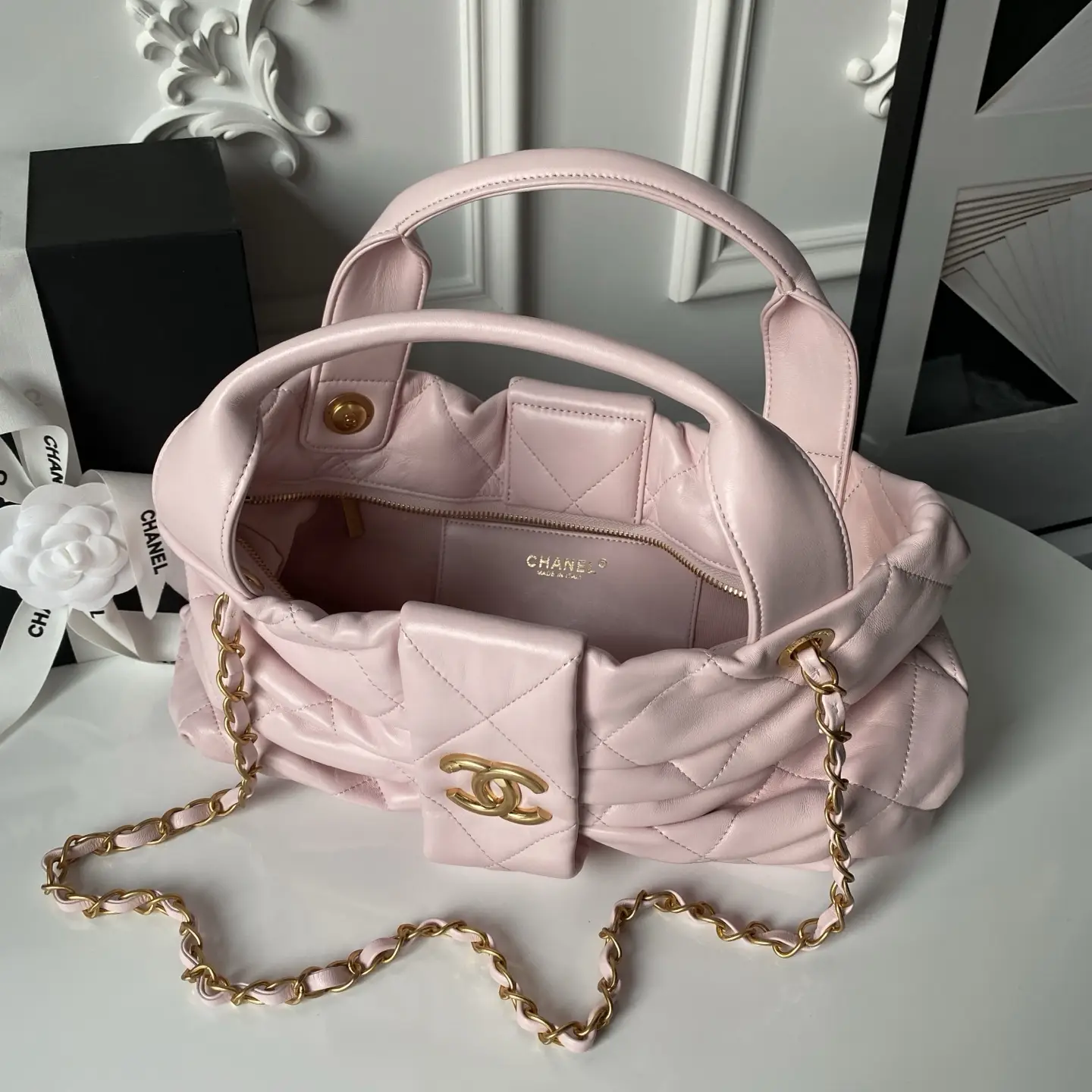 Chanel Bow Bag AS5695 Pink