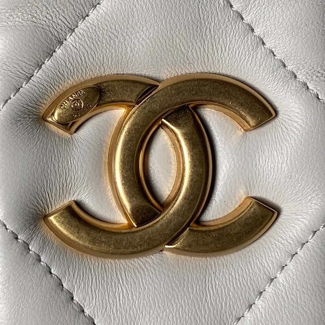 Chanel Bow Bag AS5695 White