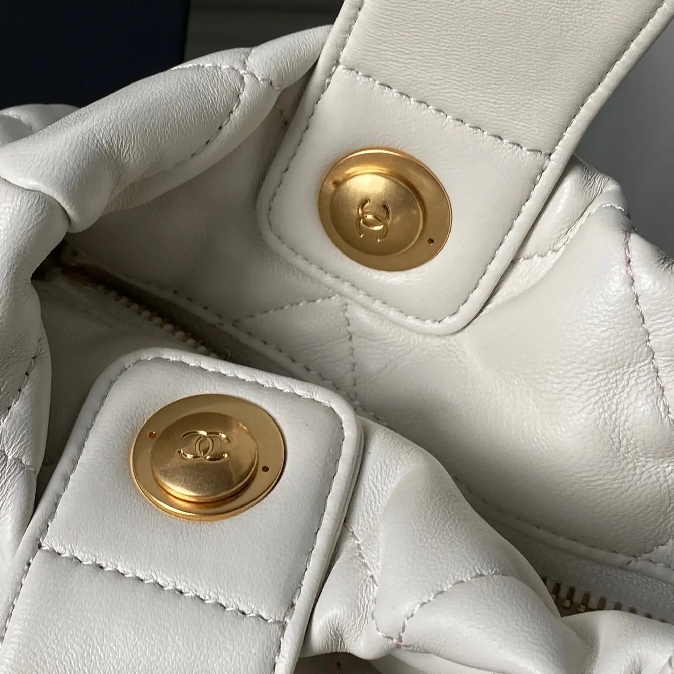 Chanel Bow Bag AS5695 White