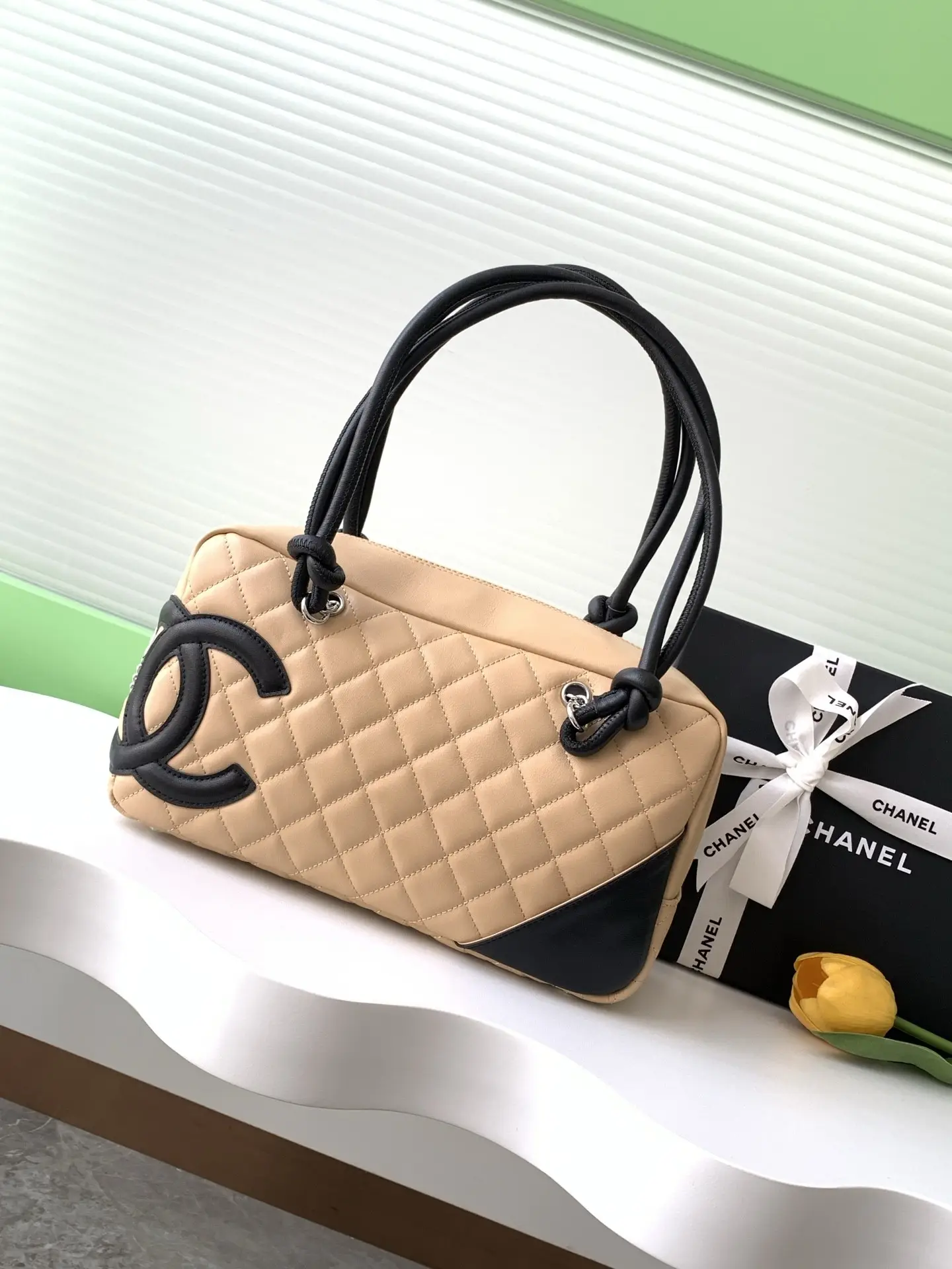 Chanel Cambon Bag AS6319 Beige