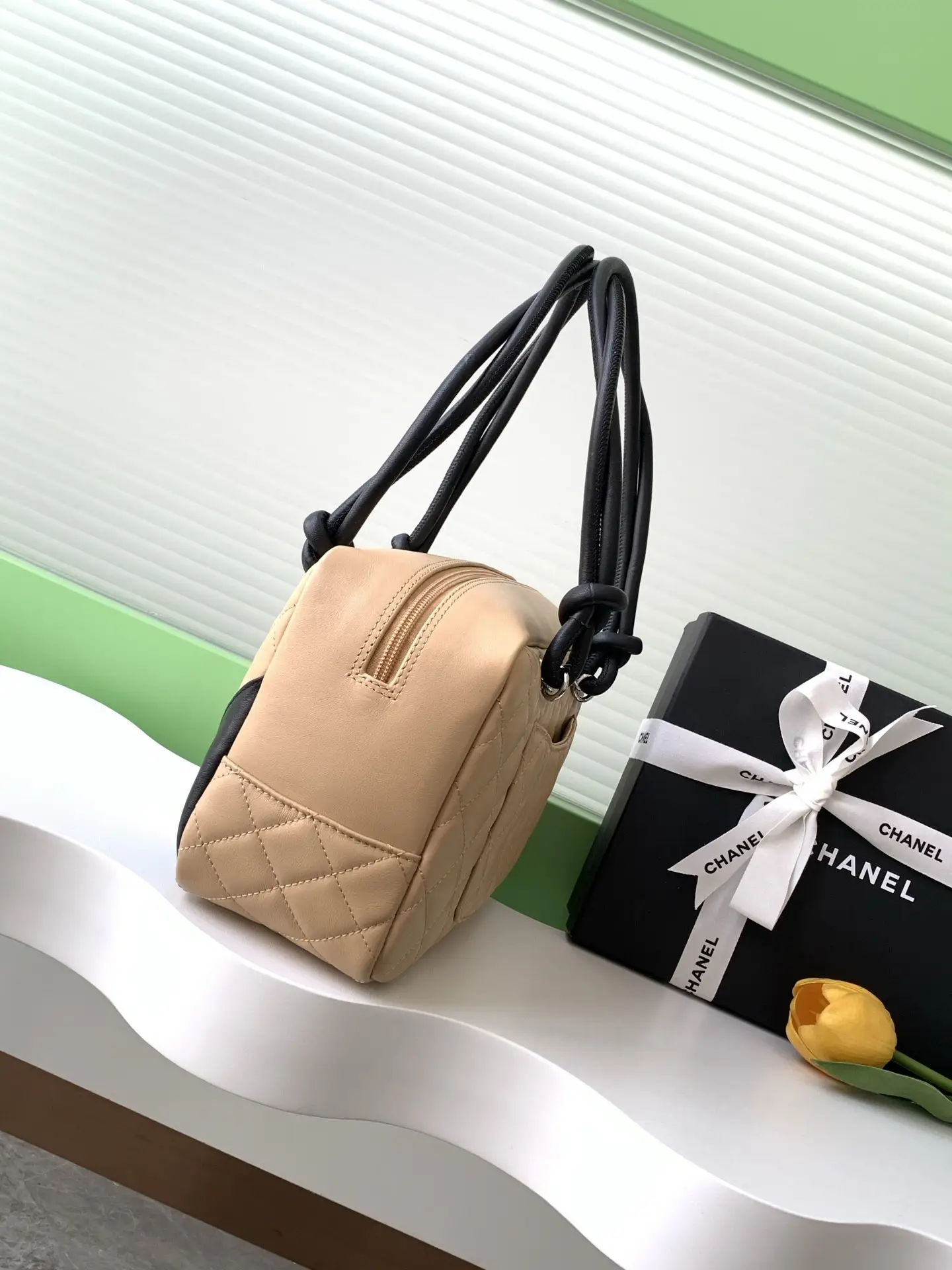 Chanel Cambon Bag AS6319 Beige