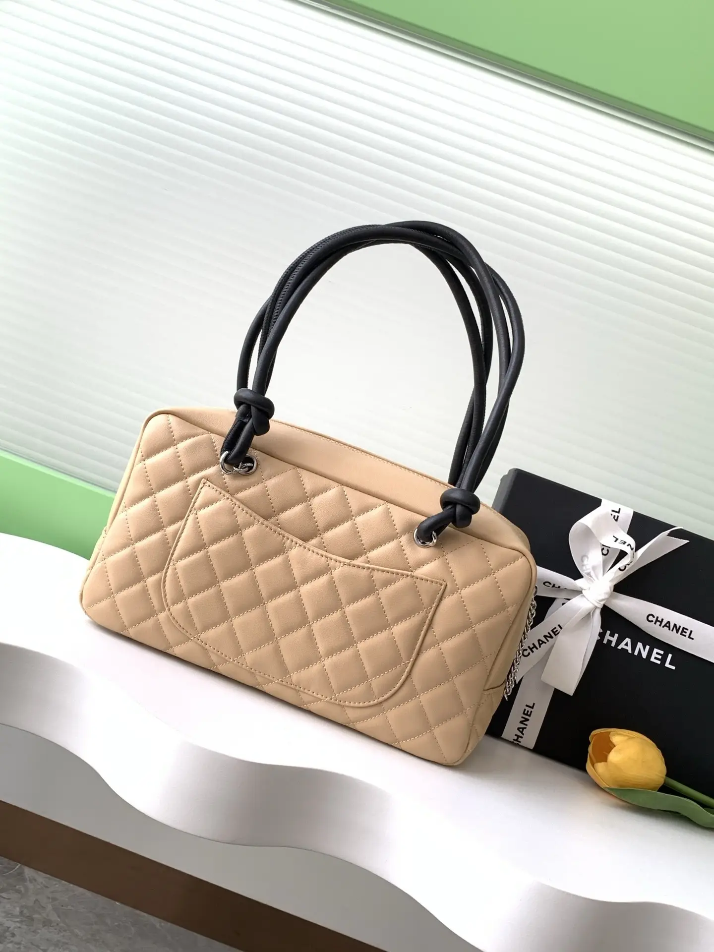 Chanel Cambon Bag AS6319 Beige