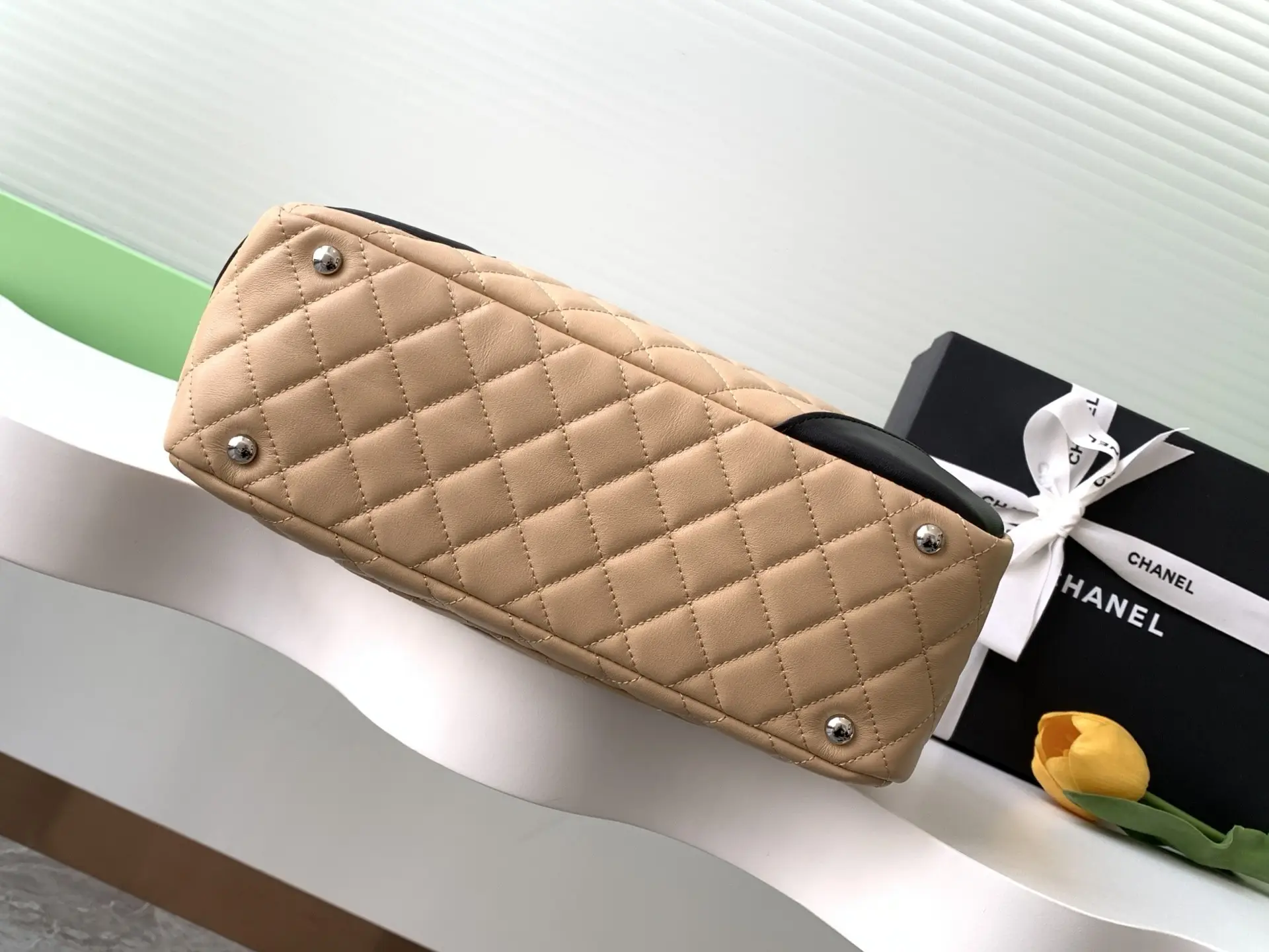 Chanel Cambon Bag AS6319 Beige