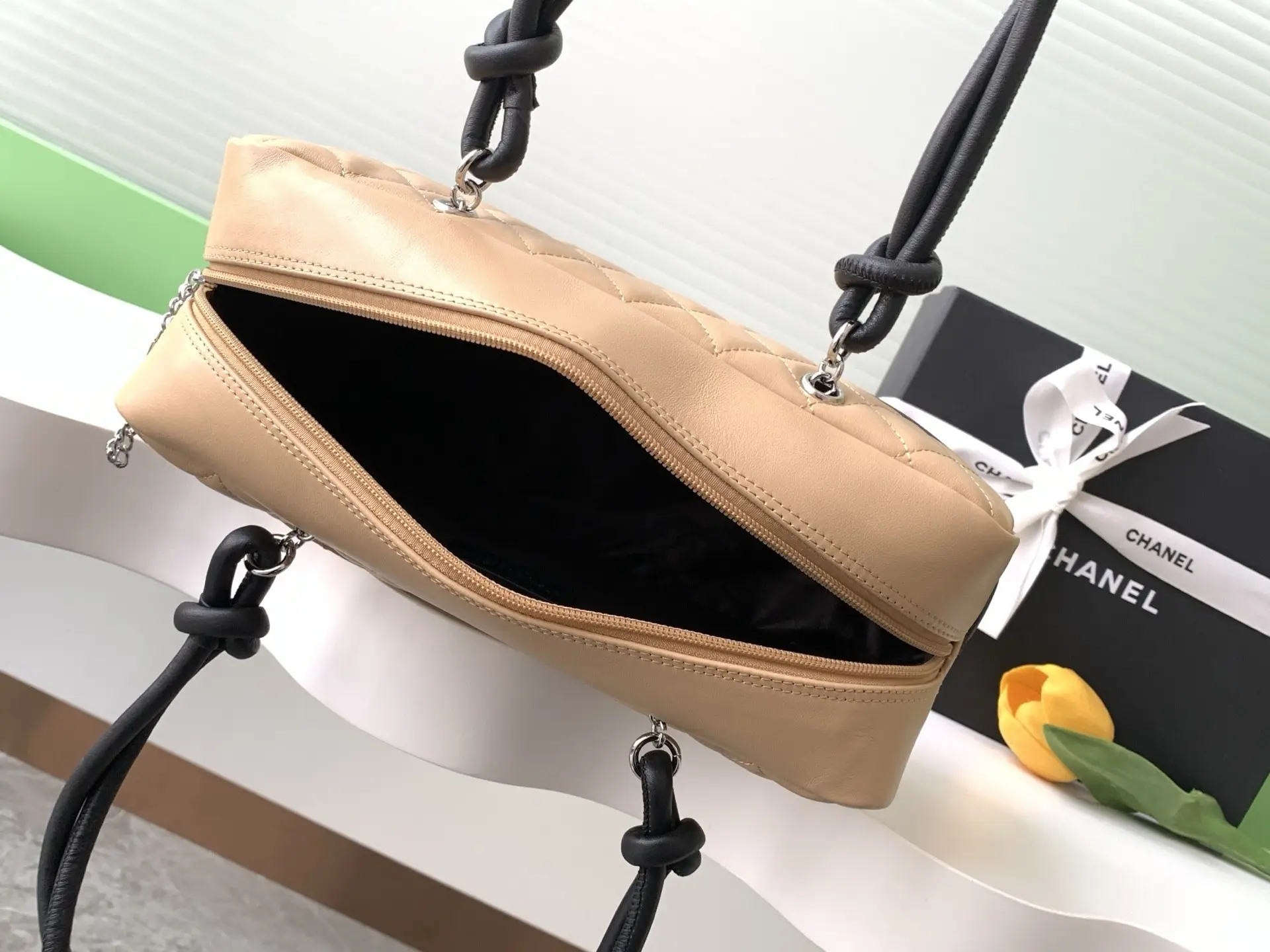 Chanel Cambon Bag AS6319 Beige