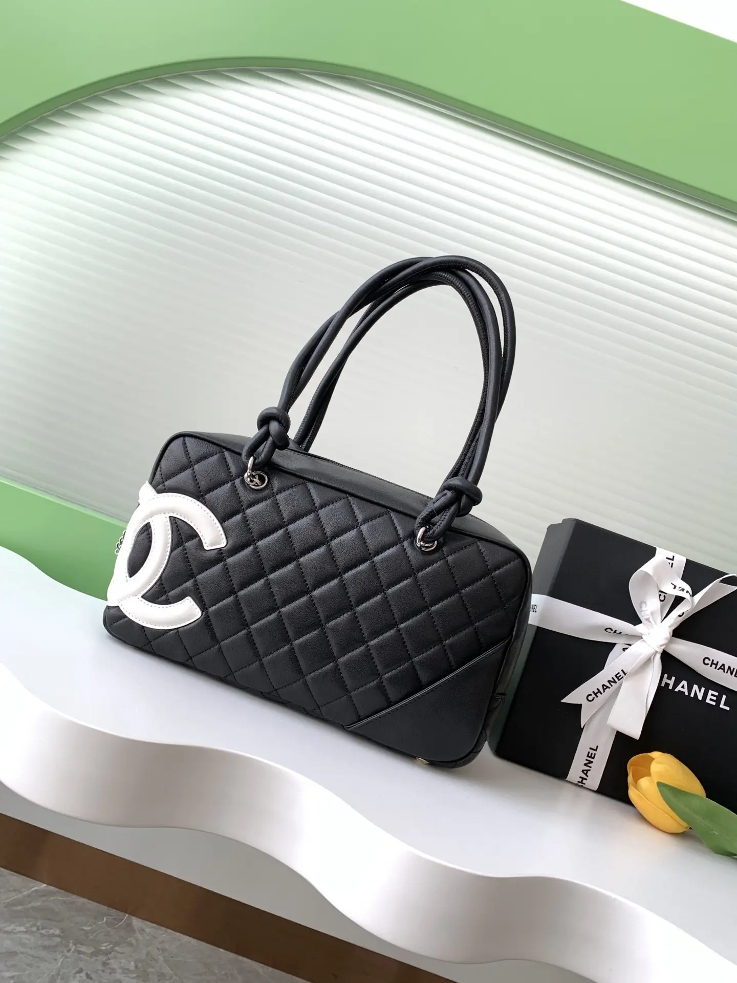 Chanel Cambon Bag AS6319 Black